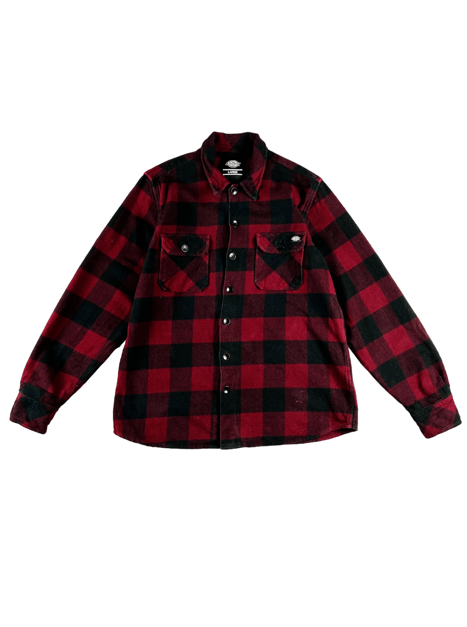 Dickies × Vintage Dickies Flanel Shirt L Size US L / EU 52-54 / 3 - 1 Thumbnail
