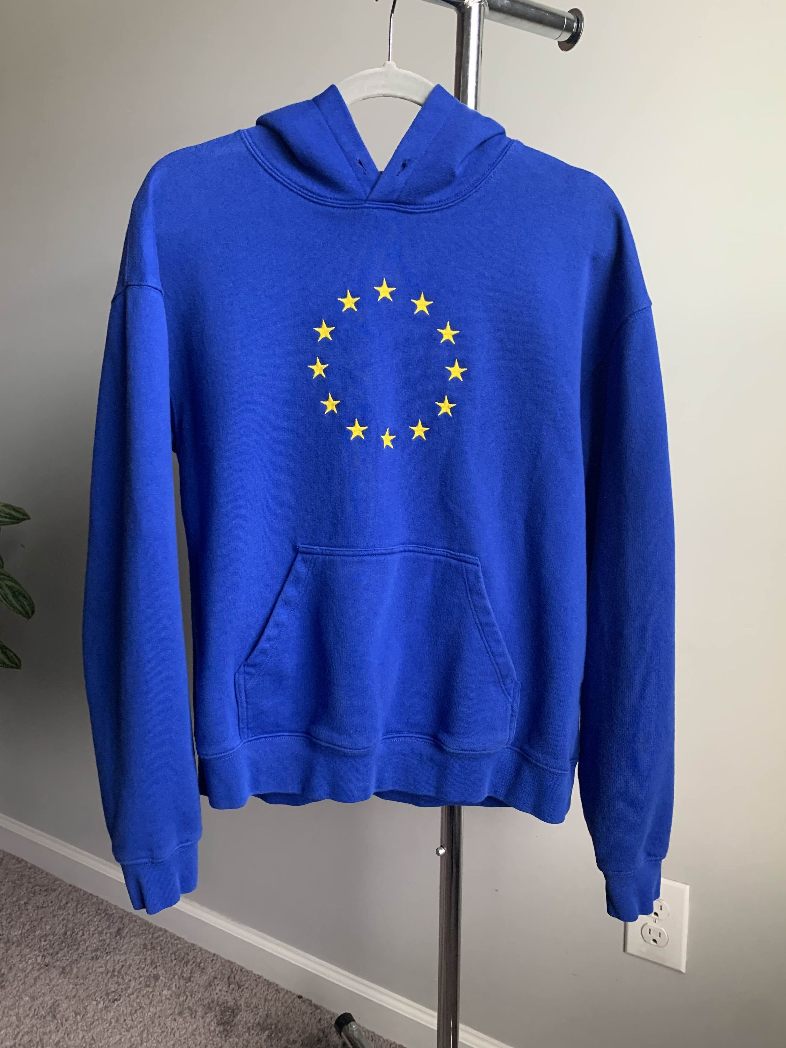 Designer Eurotic EU logo hoodie Size US S / EU 44-46 / 1 - 1 Thumbnail