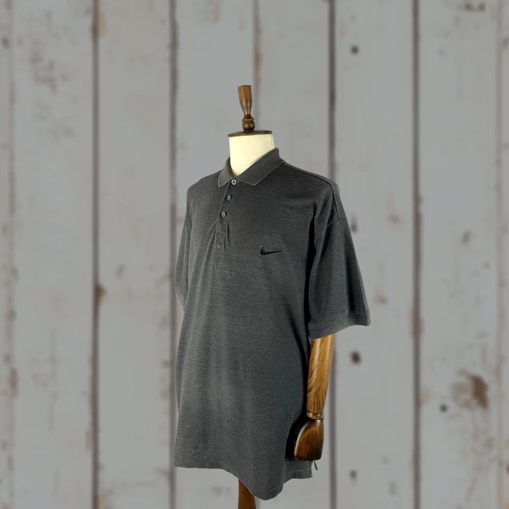 Nike Nike Polo Shirt Mens Size 2XL Gray Cotton Golf Comfort Short Sleeve Collared Size US XXL / EU 58 / 5 - 1 Thumbnail