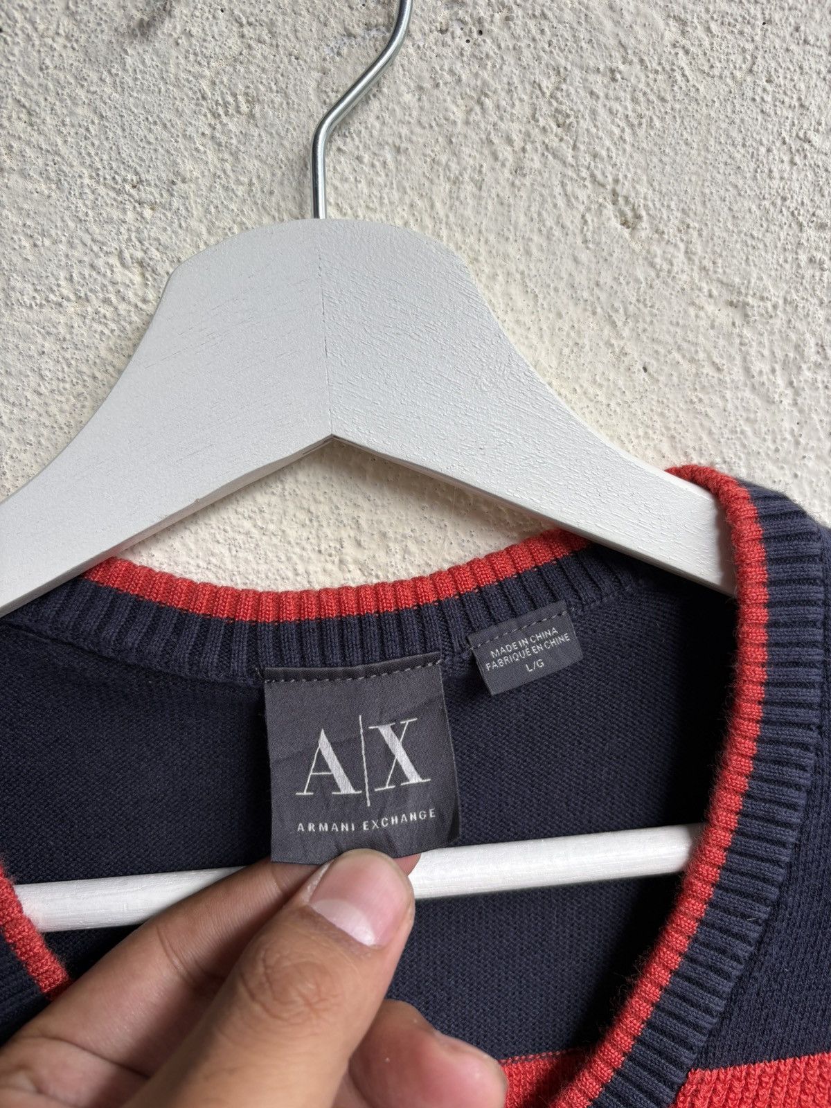 Giorgio Armani 2000s Armani Exchange knitwear Size US M / EU 48-50 / 2 - 4 Thumbnail