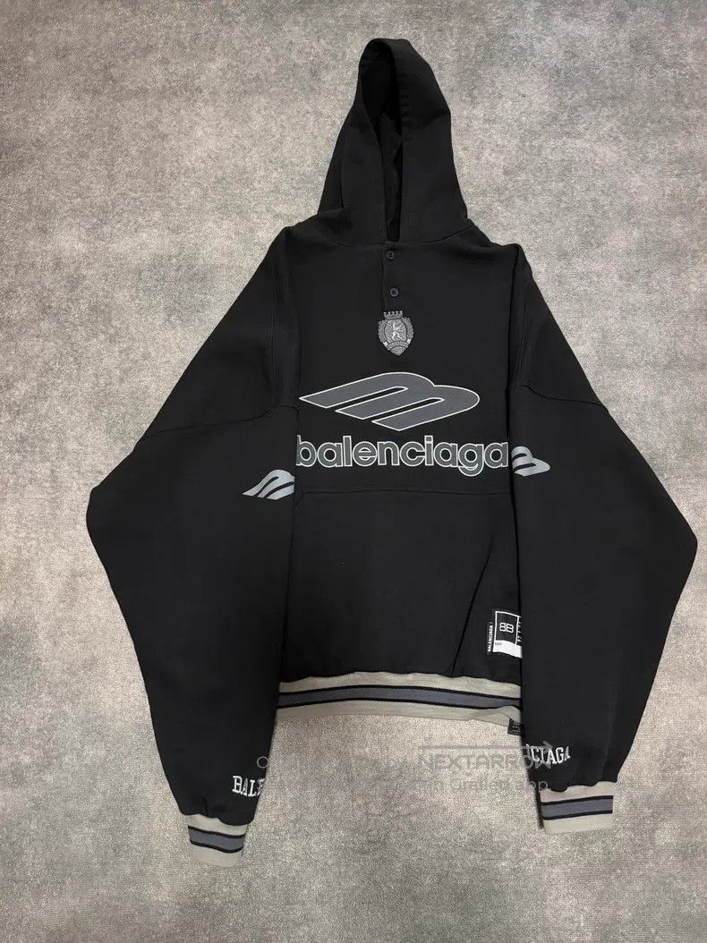 Balenciaga Balenciaga Hooded sweatshirt Size US XS / EU 42 / 0 - 1 Thumbnail