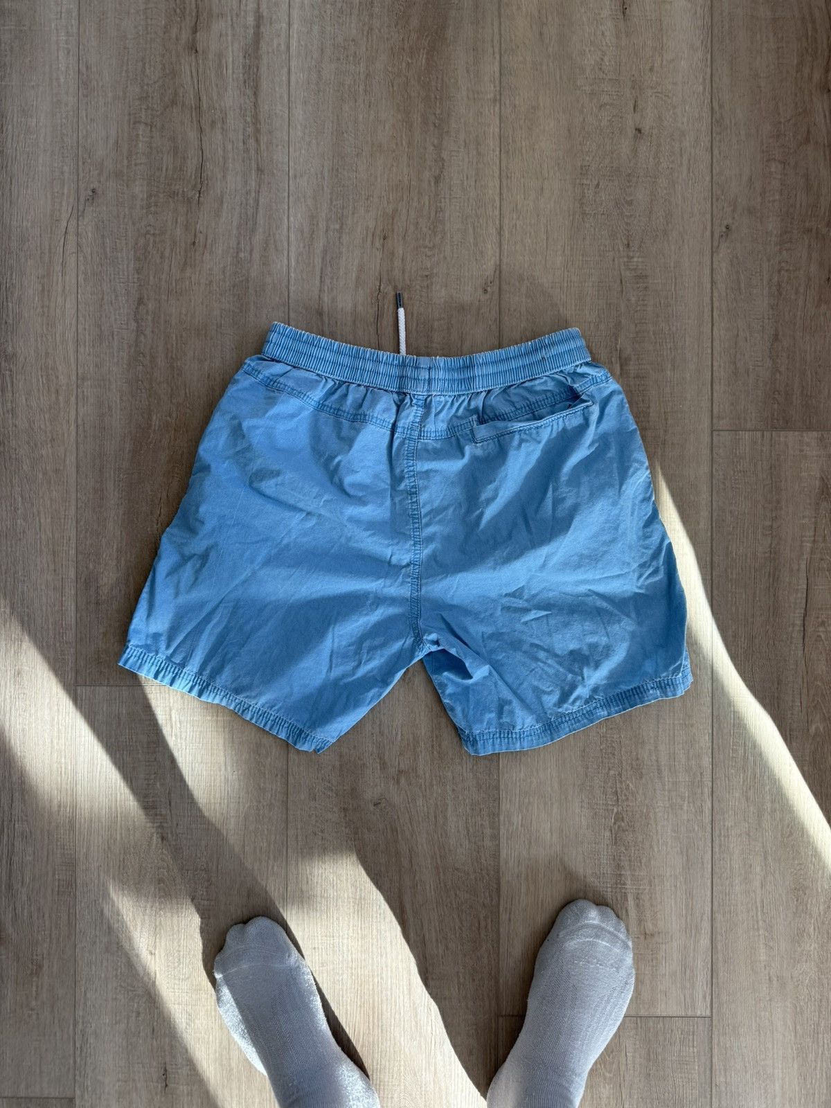 Designer × Vintage Light Blue Shorts Size US 30 / EU 46 - 3 Thumbnail
