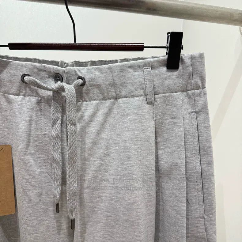 Brunello Cucinelli Brunello Cucinelli size M Solid Color Drawstring Wide Leg C Size 26" / US 2 / IT 38 - 6 Thumbnail