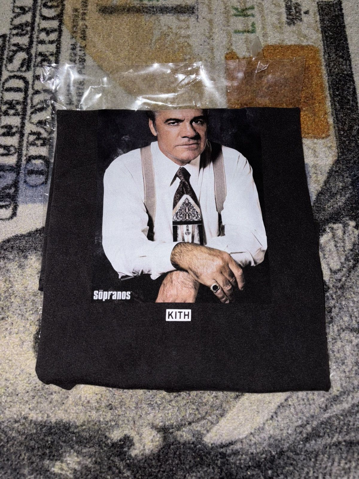 Kith Kith x The Sopranos Paulie Vintage Long Sleeve Tee Size US XL / EU 56 / 4 - 1 Thumbnail