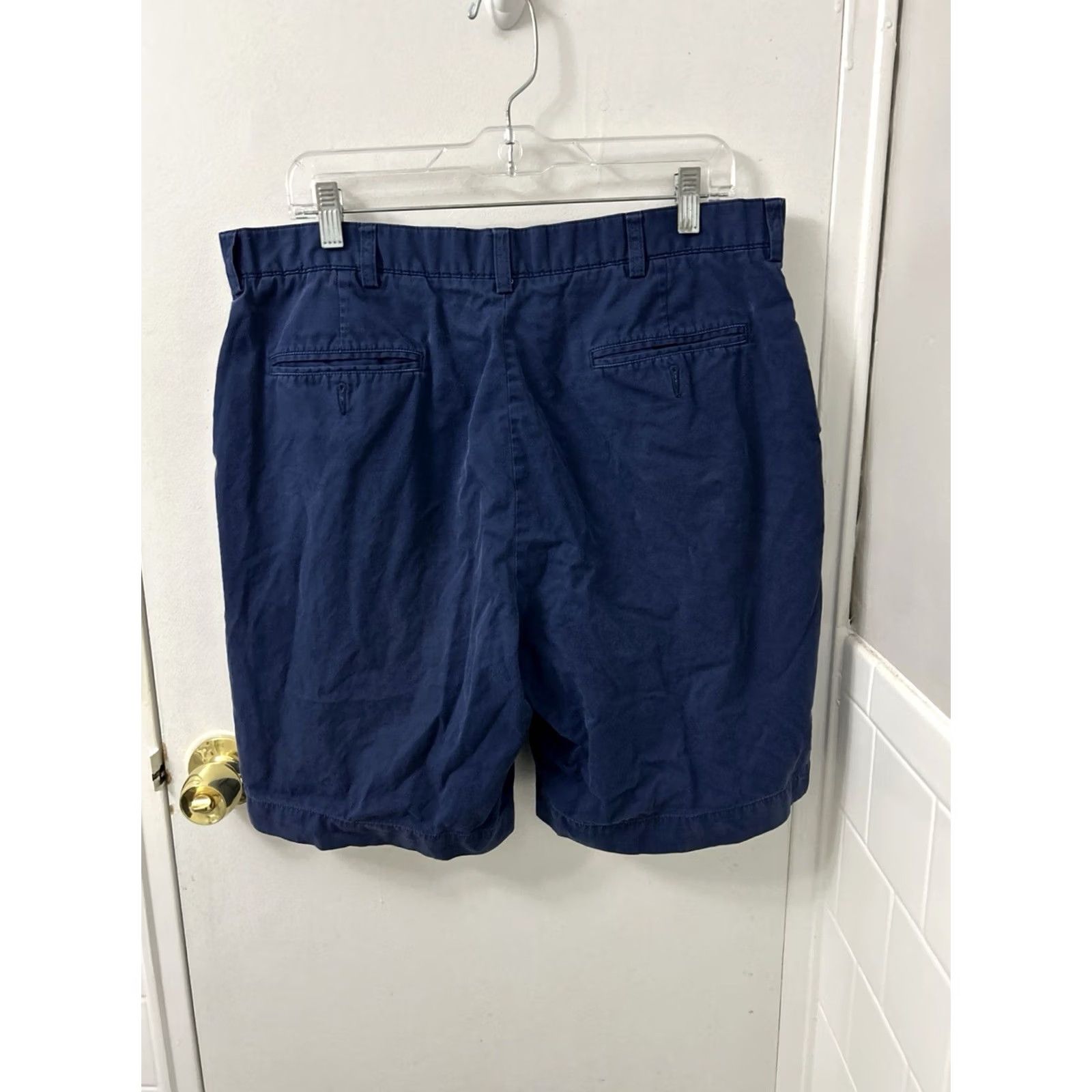 Polo Ralph Lauren Polo Ralph Lauren Prospect Shorts Chino Flat Front Navy 36 Regular Mens Cotton Video? Size US M / EU 48-50 / 2 - 6 Thumbnail