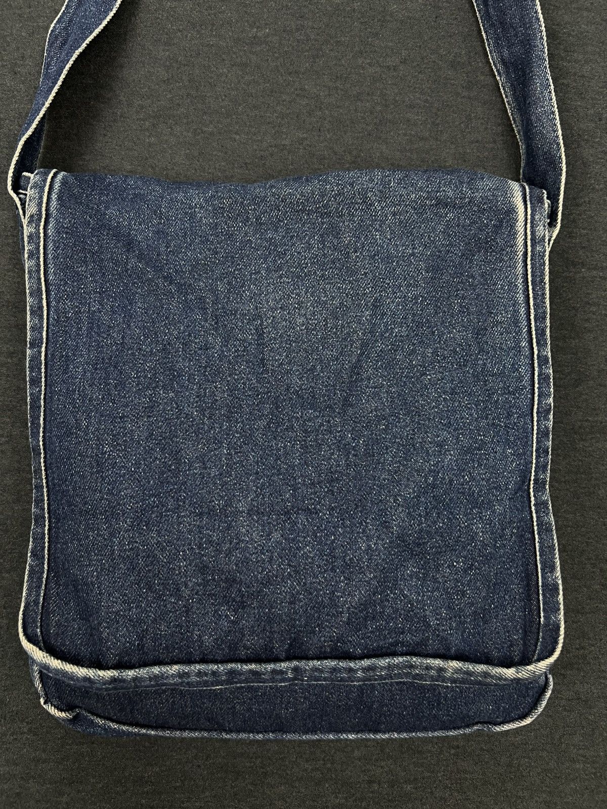 Japanese Brand Olive des Olive Denim Sling Bag Size ONE SIZE - 3 Thumbnail