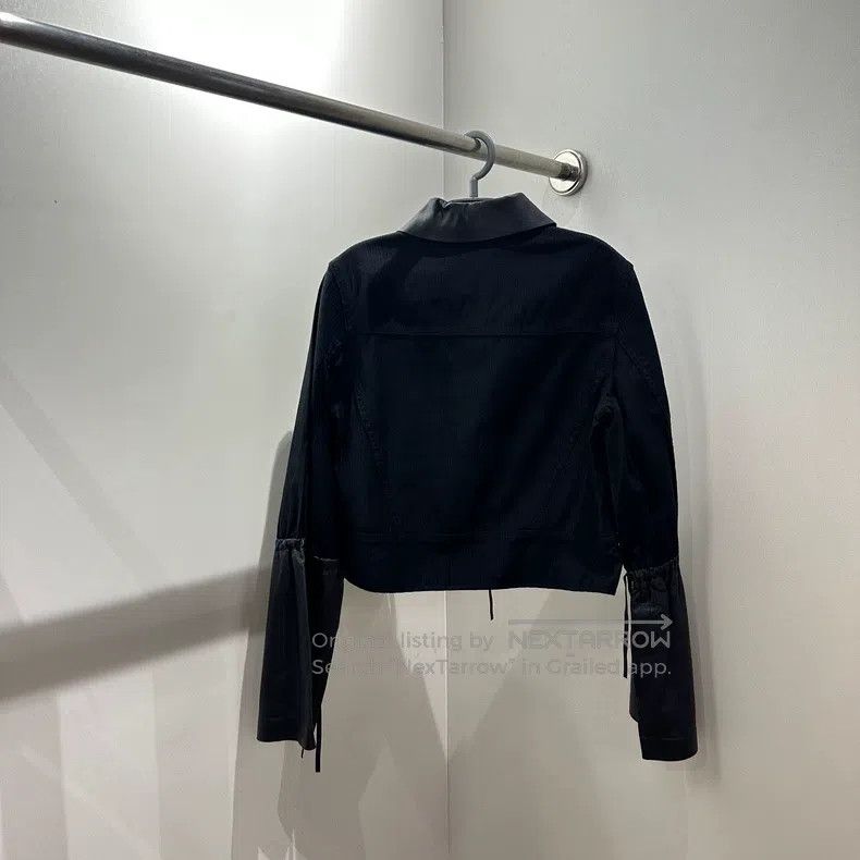 Loewe Loewe Leather Patch Fringe Lapel Jacket Size XS / US 0-2 / IT 36-38 - 2 Thumbnail