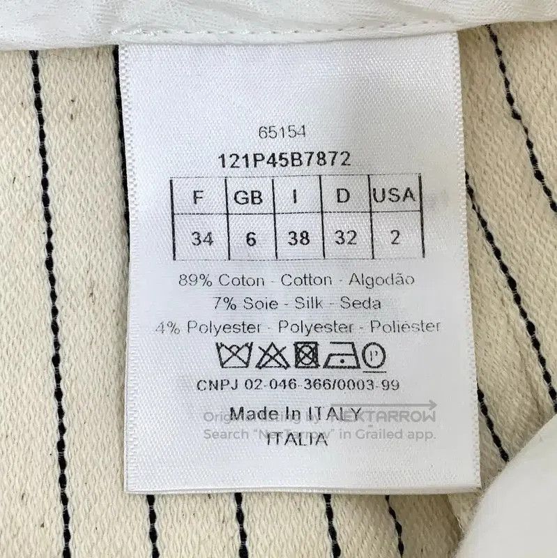 Dior Dior Ivory Cotton Women's Shorts . Size 22" - 6 Thumbnail