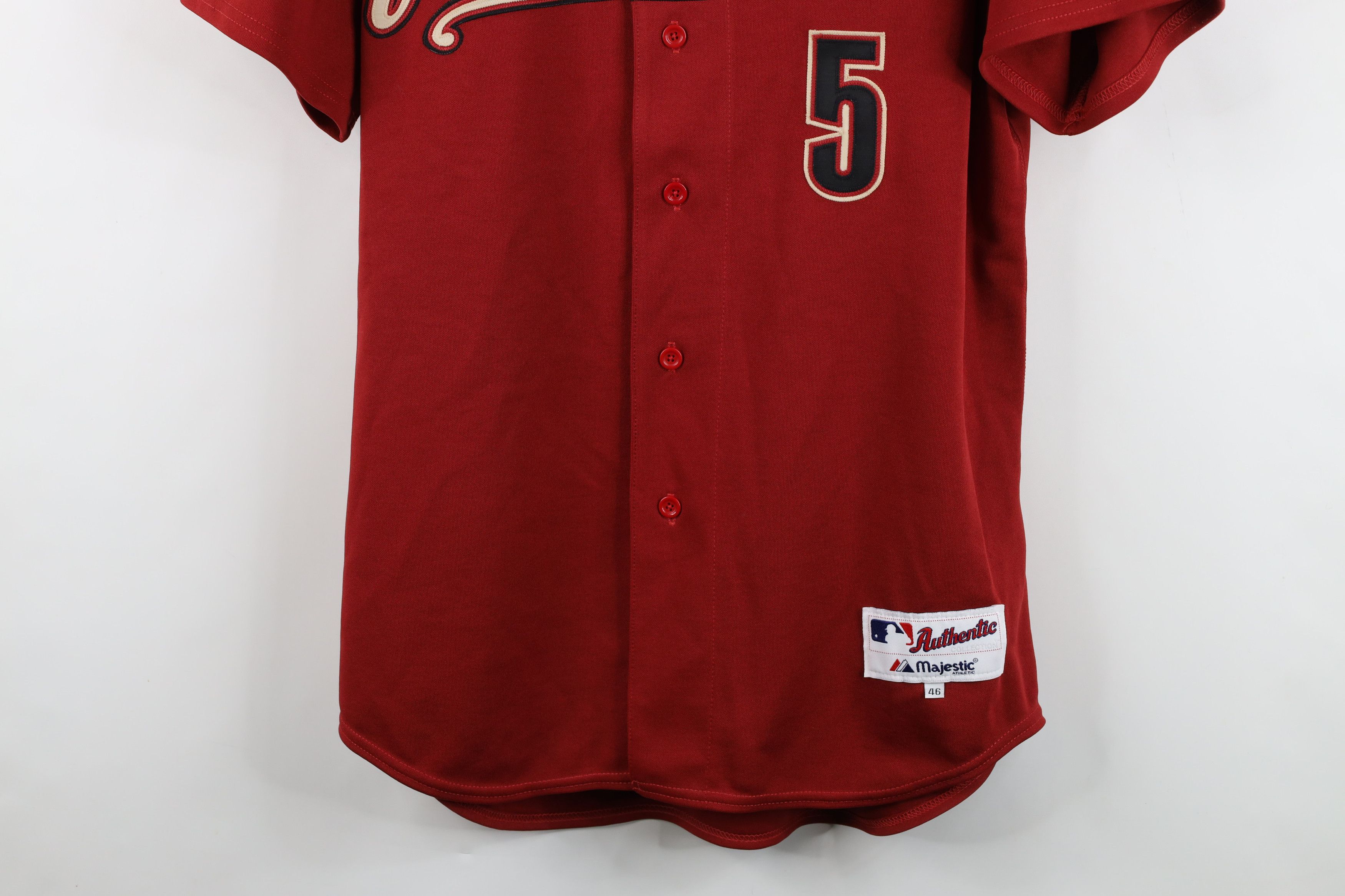 Majestic Vintage 90s Majestic Houston Astros Baseball Jersey #5 USA Size US XXL / EU 58 / 5 - 3 Thumbnail