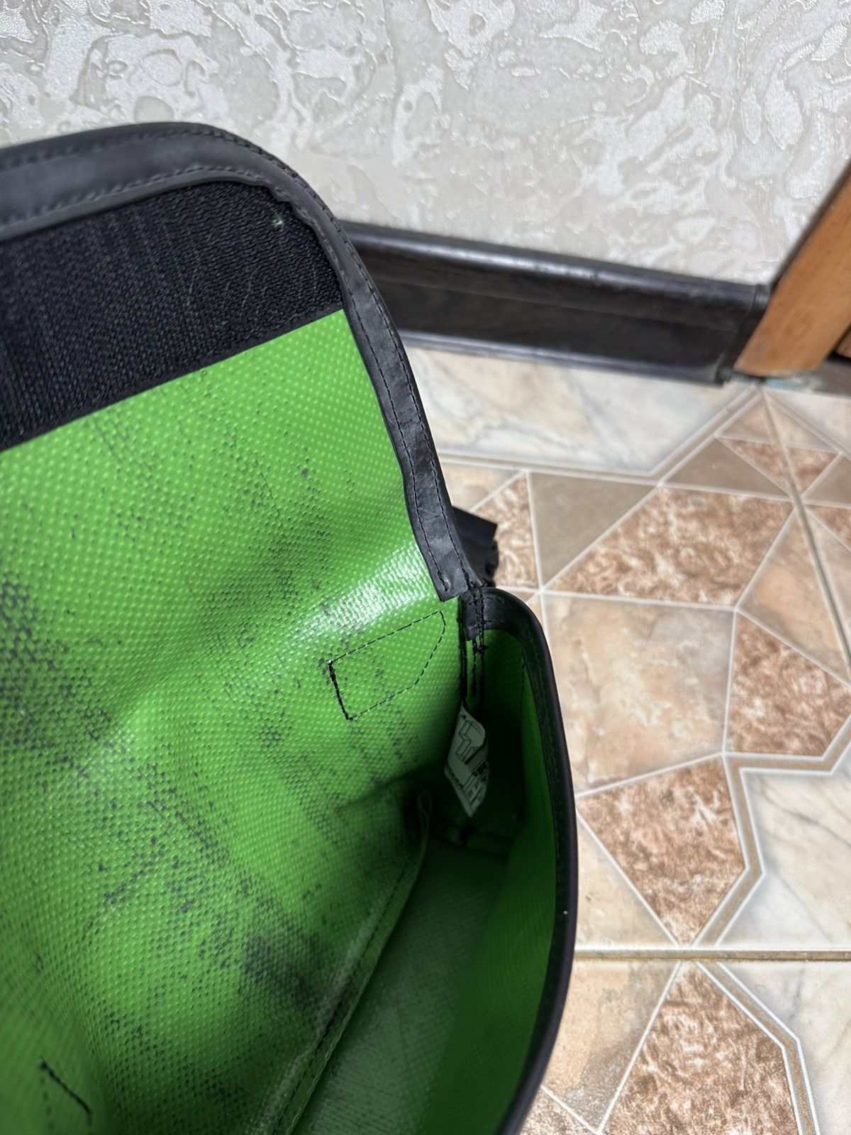Freitag × Streetwear × Vintage Freitag F40 Jamie – Upcycled Messenger Bag – Unique Design Size ONE SIZE - 10 Thumbnail