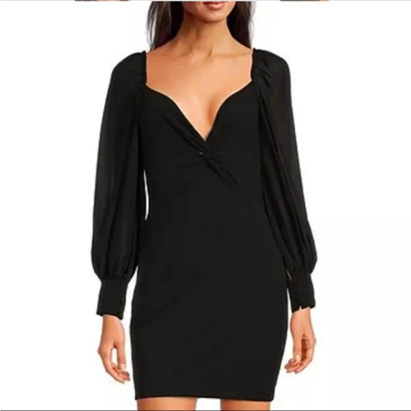 Other NWT Belle Badgley Miscka | Black Dress 8 Size M / US 6-8 / IT 42-44 - 2 Thumbnail