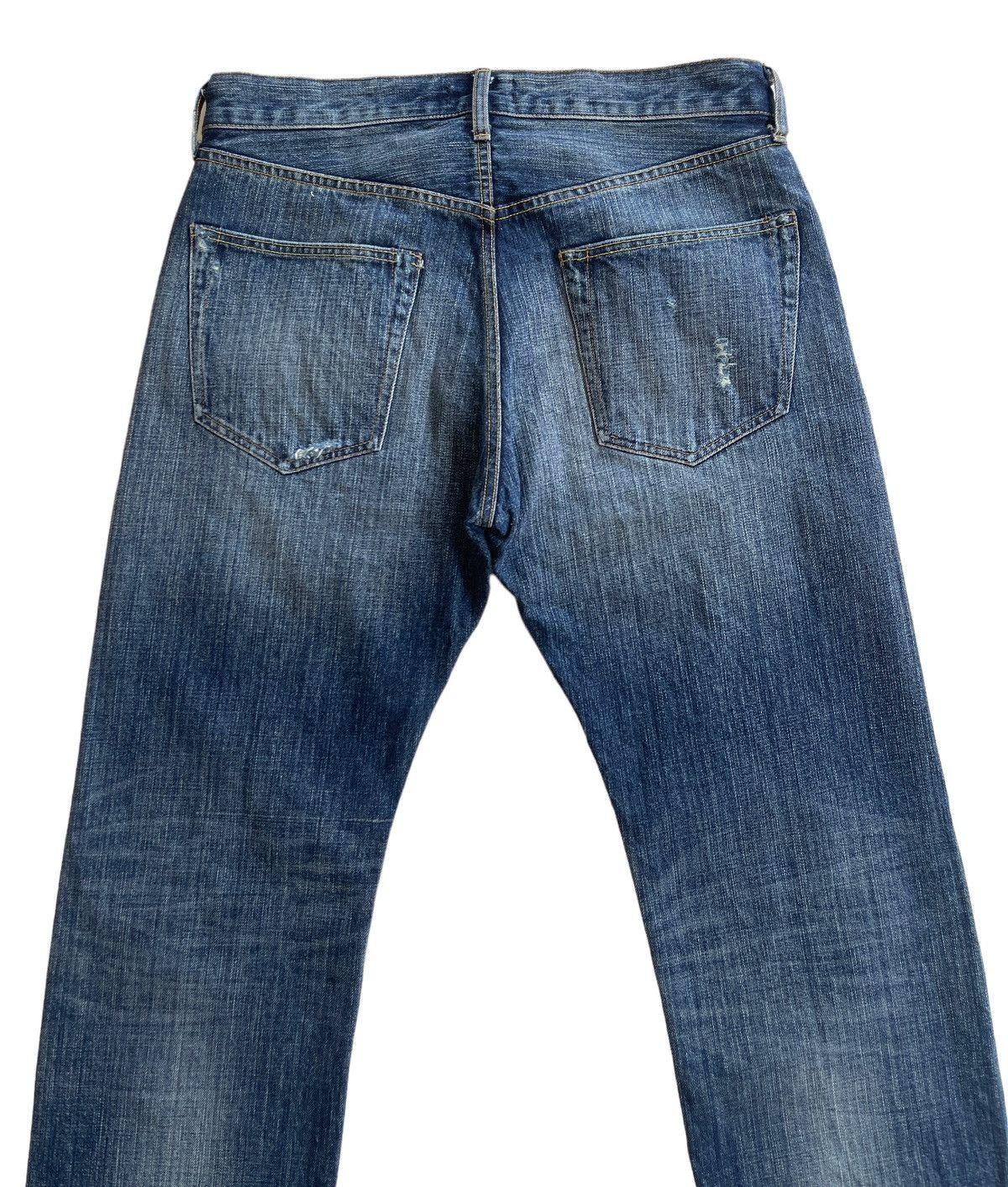Japanese Brand Crazy Vintage Japanese Distressed Denim Size US 32 / EU 48 - 6 Thumbnail