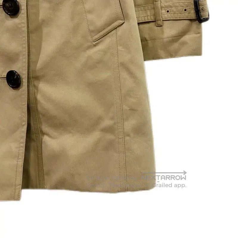 Burberry Burberry Women's Khaki Cotton Trench Coat XS. Size XS / US 0-2 / IT 36-38 - 5 Thumbnail