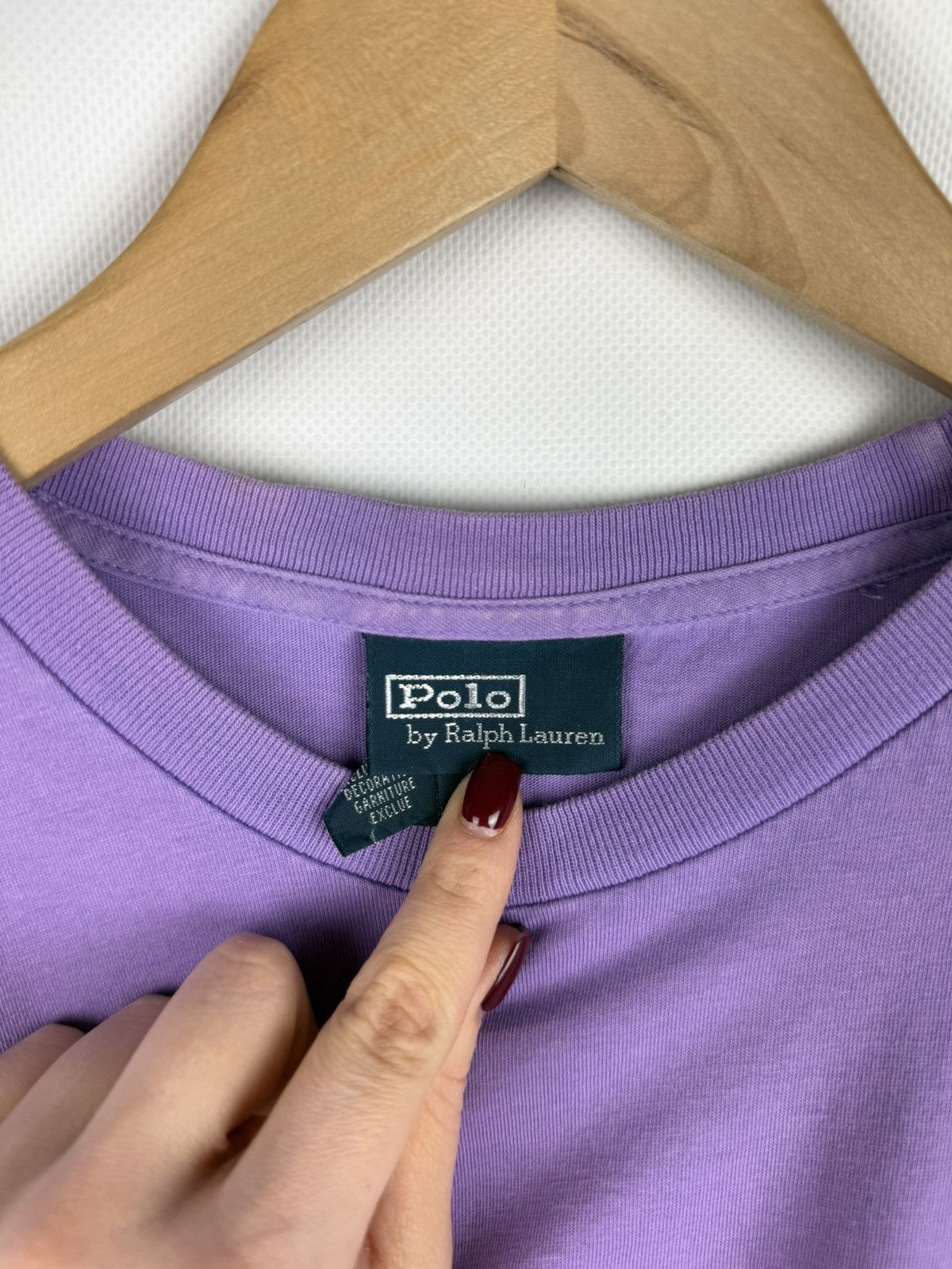 Polo Ralph Lauren × Vintage Polo By Ralph Lauren Vintage Men’s Chest Logo Pocket T Shirt Size US M / EU 48-50 / 2 - 9 Thumbnail
