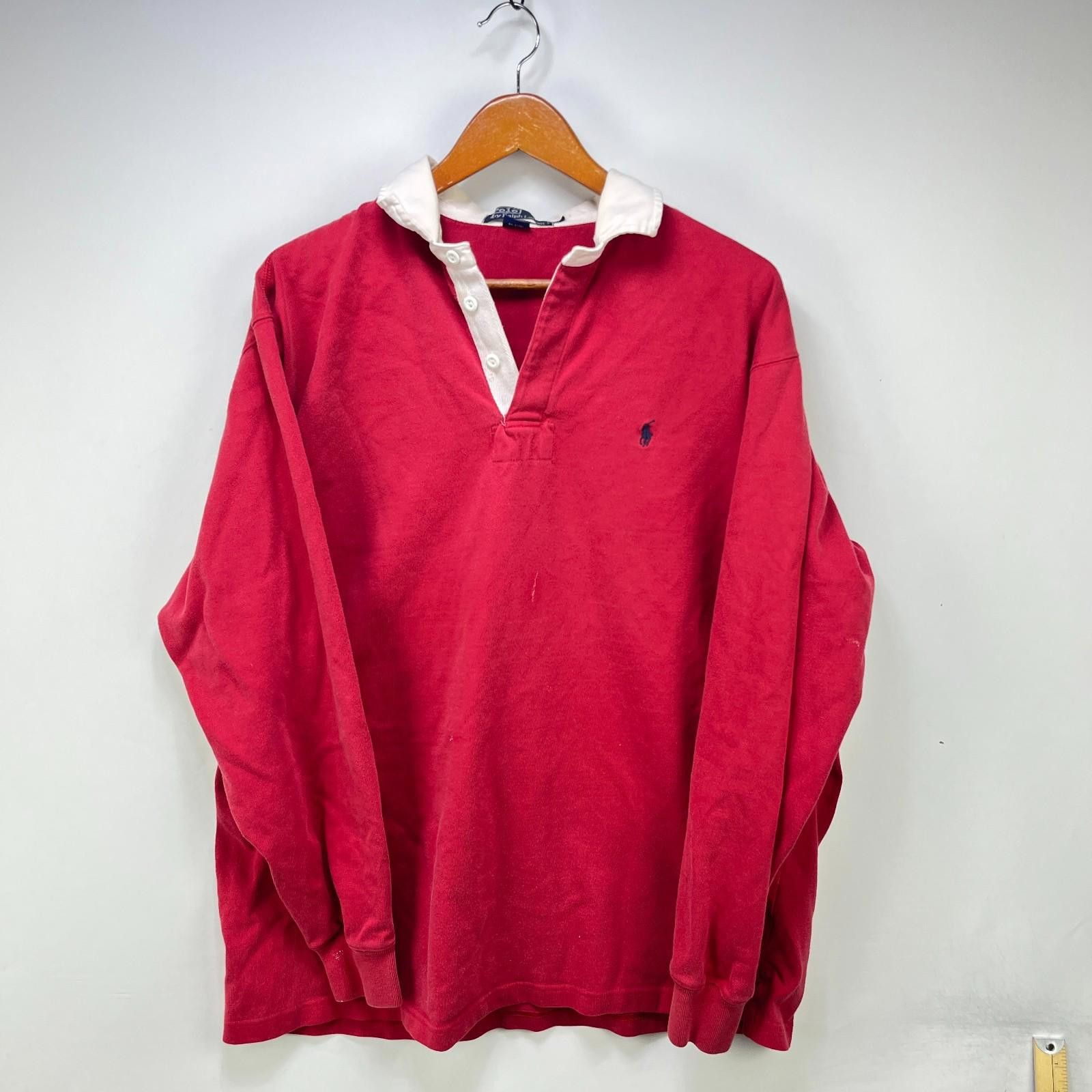 Vintage Polo Ralph Lauren Rugby Shirt Large