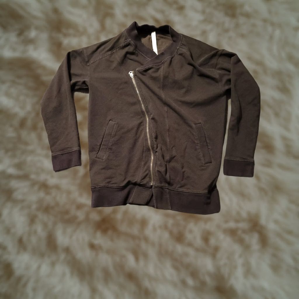Lululemon Lululemon Athletica Jacket Women's 6 Full Zip Black/Gray Striped Pockets Active Shirt Hoodie? Size M / US 6-8 / IT 42-44 - 1 Thumbnail