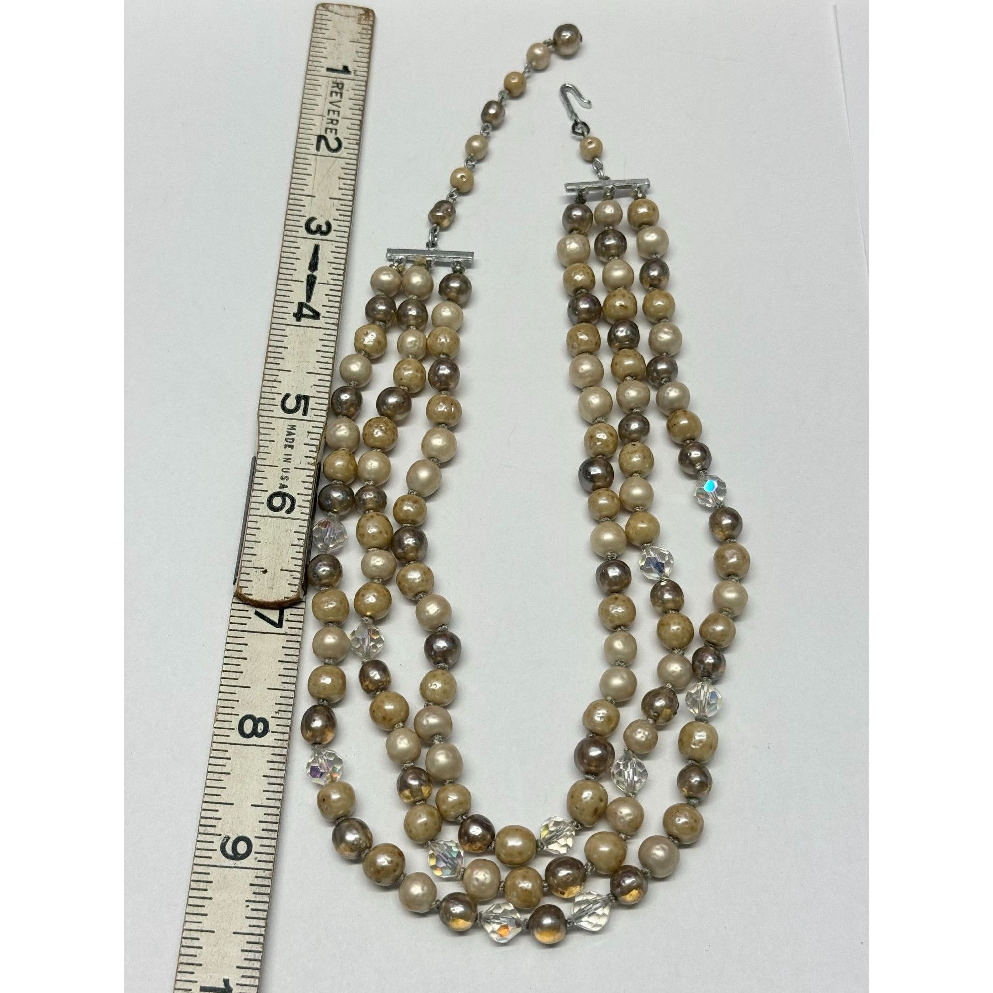 Vintage Japan vintage beaded multi strand necklace Size ONE SIZE - 5 Thumbnail