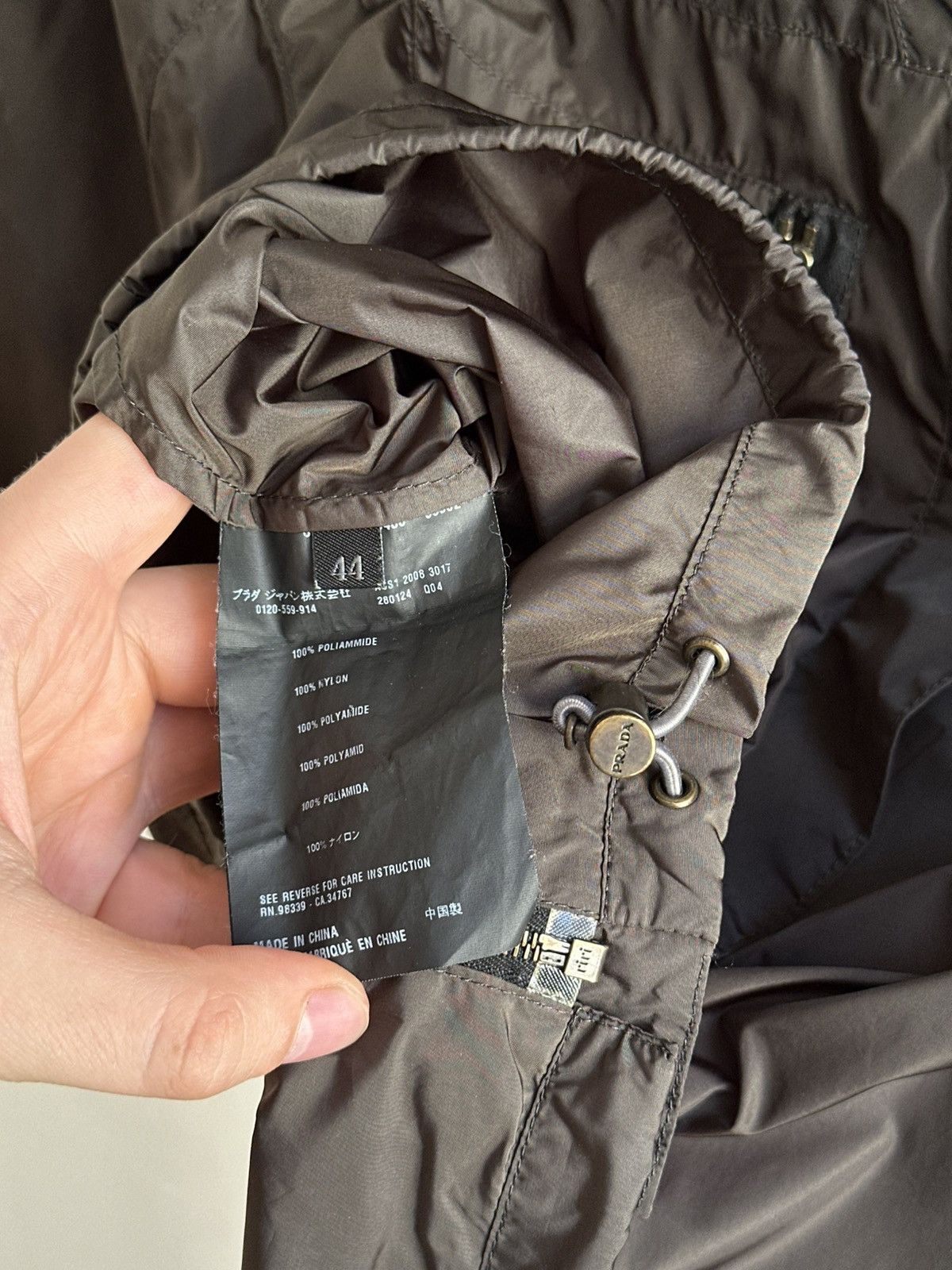 Prada Prada Sport Collection 00s Rare Vintage Cropped Nylon Jacket Size US S / EU 44-46 / 1 - 12 Thumbnail