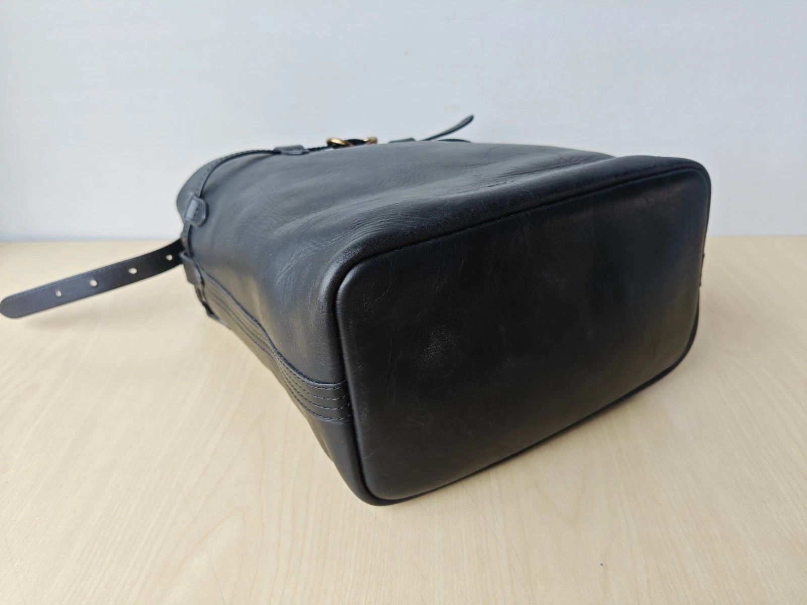 Polo Ralph Lauren Polo Ralph Lauren Bellport Leather Large Bucket Bag FTP 0009 Size ONE SIZE - 5 Thumbnail