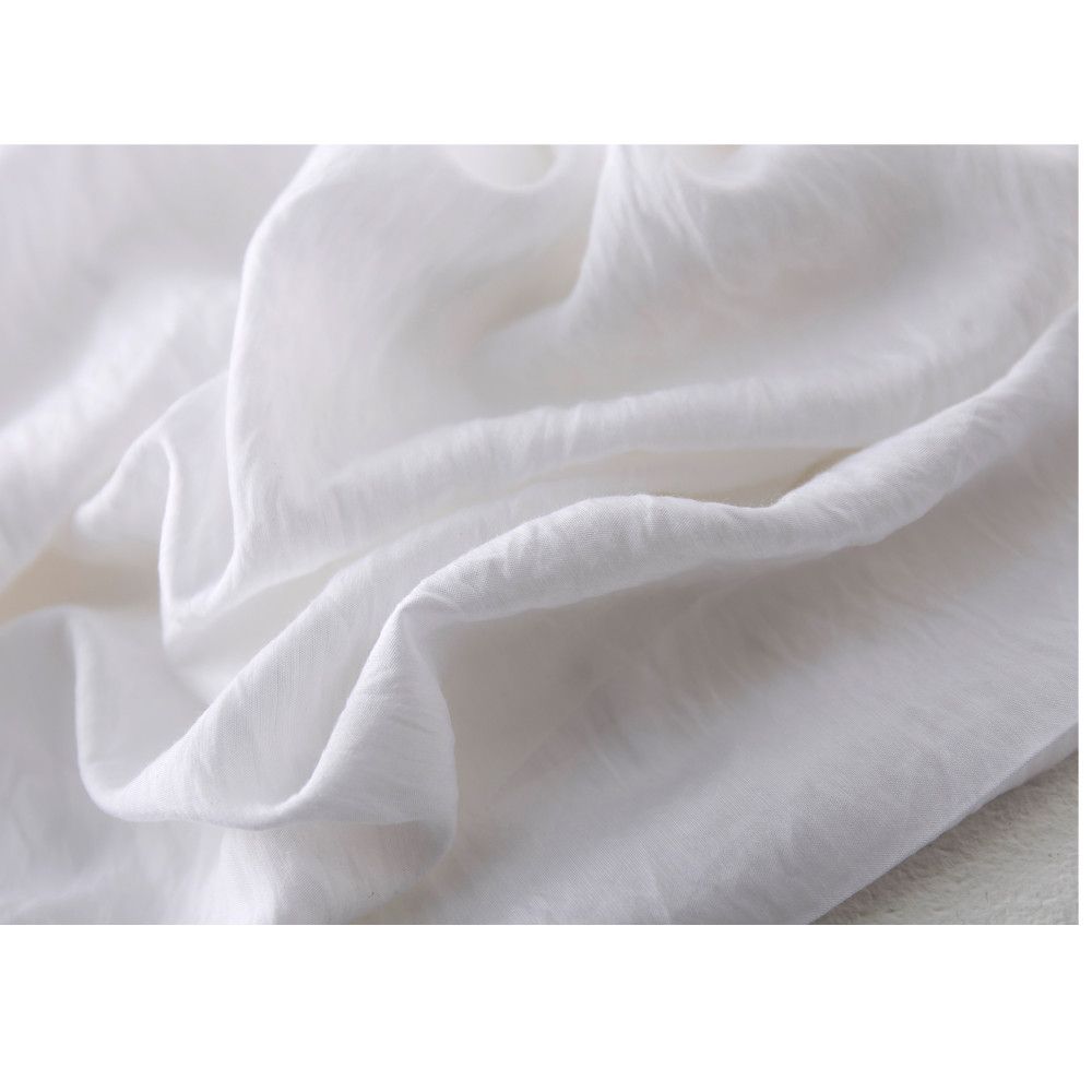 Other Tunic tops tencel blouse short sleeve for women white Size M / US 6-8 / IT 42-44 - 7 Thumbnail