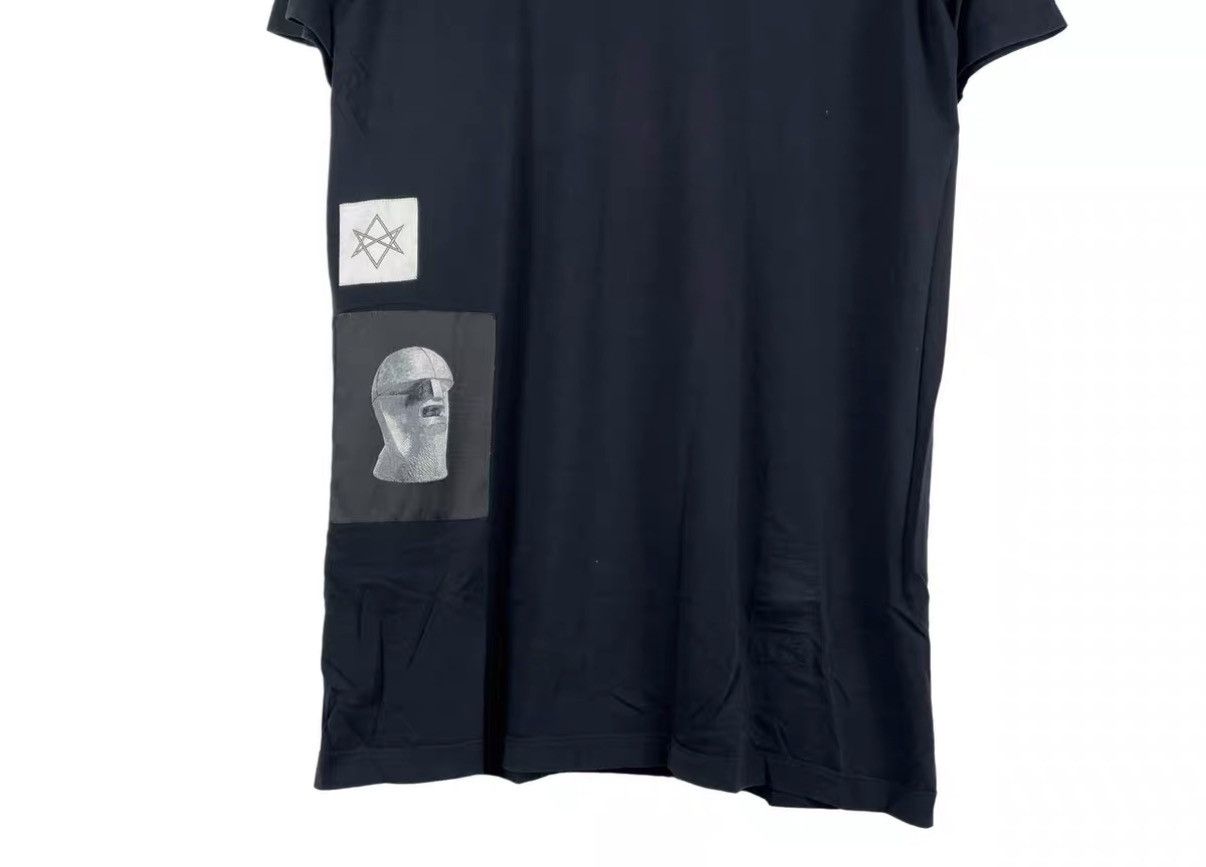 Rick Owens Rick Owens DRKSHDW Patchwork Oversized Short Sleeve Tee J31 Size US L / EU 52-54 / 3 - 4 Thumbnail