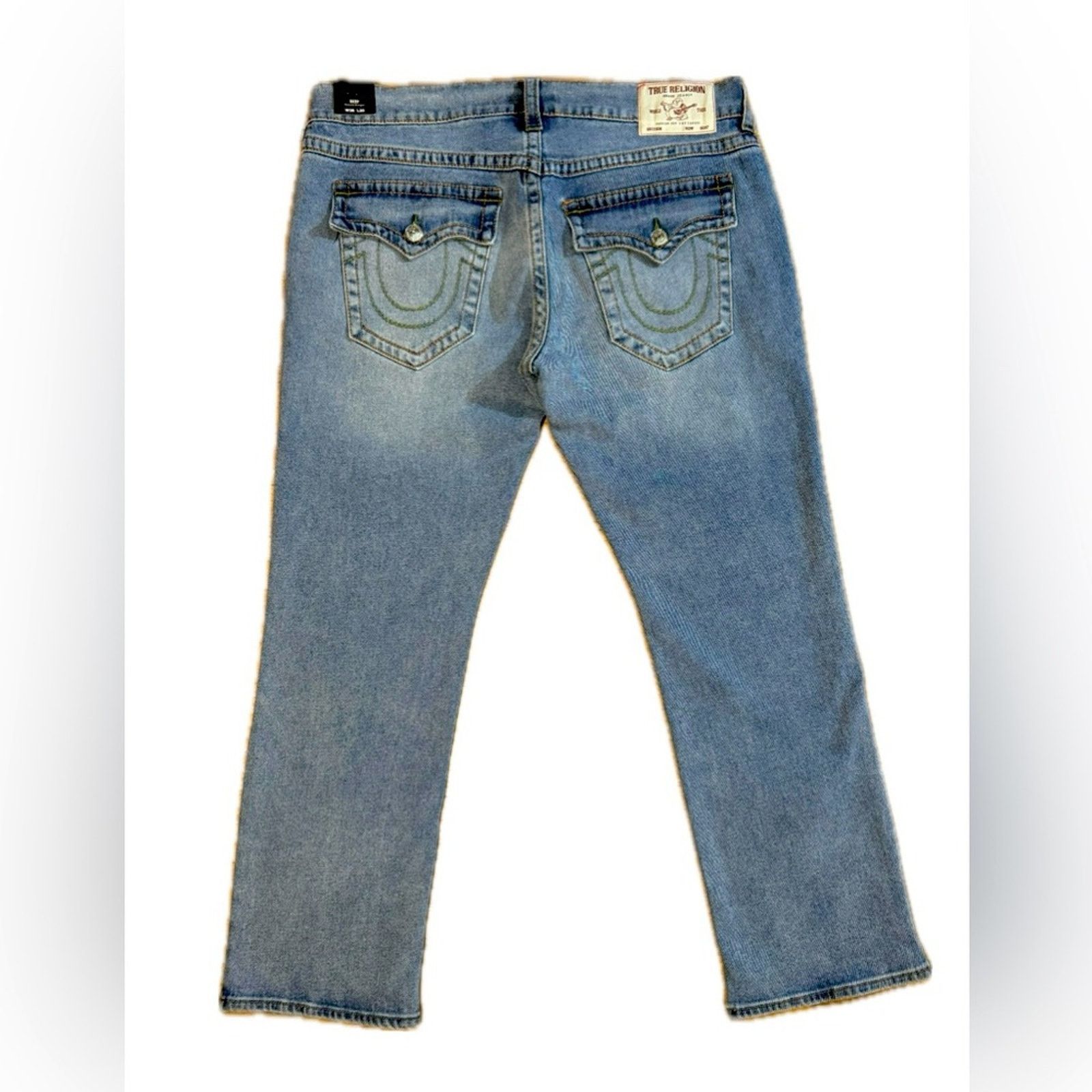 True Religion TRUE RELIGION RICKY BIG T FLAP JEANS Size US 36 / EU 52 - 1 Thumbnail