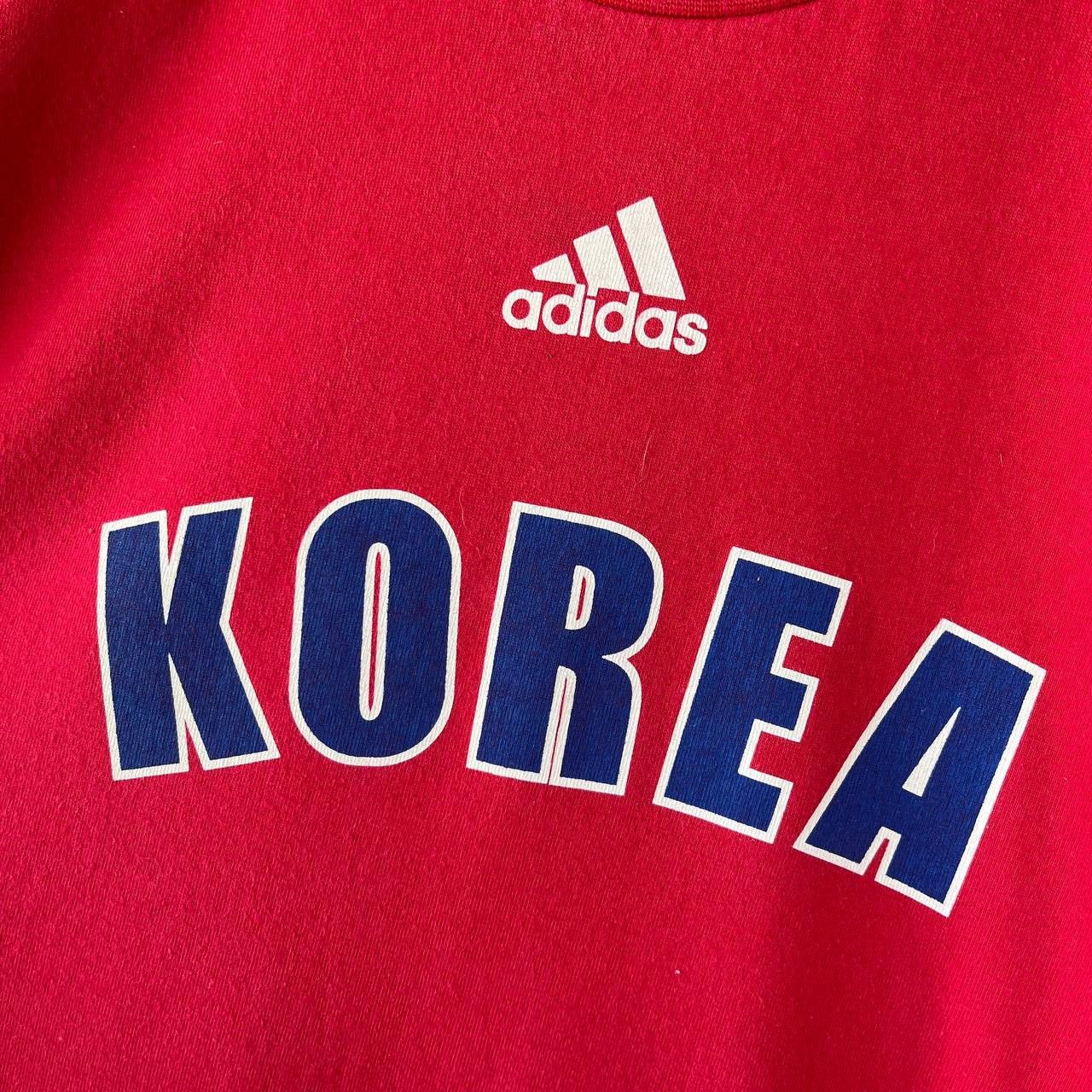 Adidas South Korea 2002 World Cup Soccer Jersey #9 Ki-Hyeon Seol Size US L / EU 52-54 / 3 - 5 Thumbnail
