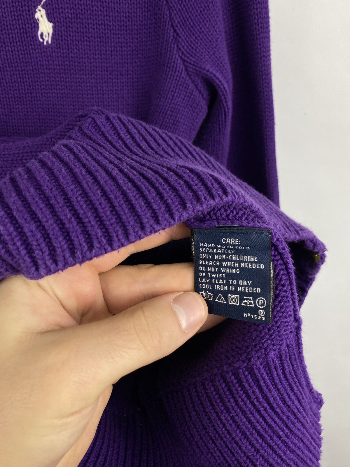 Ralph Lauren 🇺🇸 Vintage 90s Avant Garde Ralph Lauren Zip Sweater Y2K Size L / US 10 / IT 46 - 8 Thumbnail