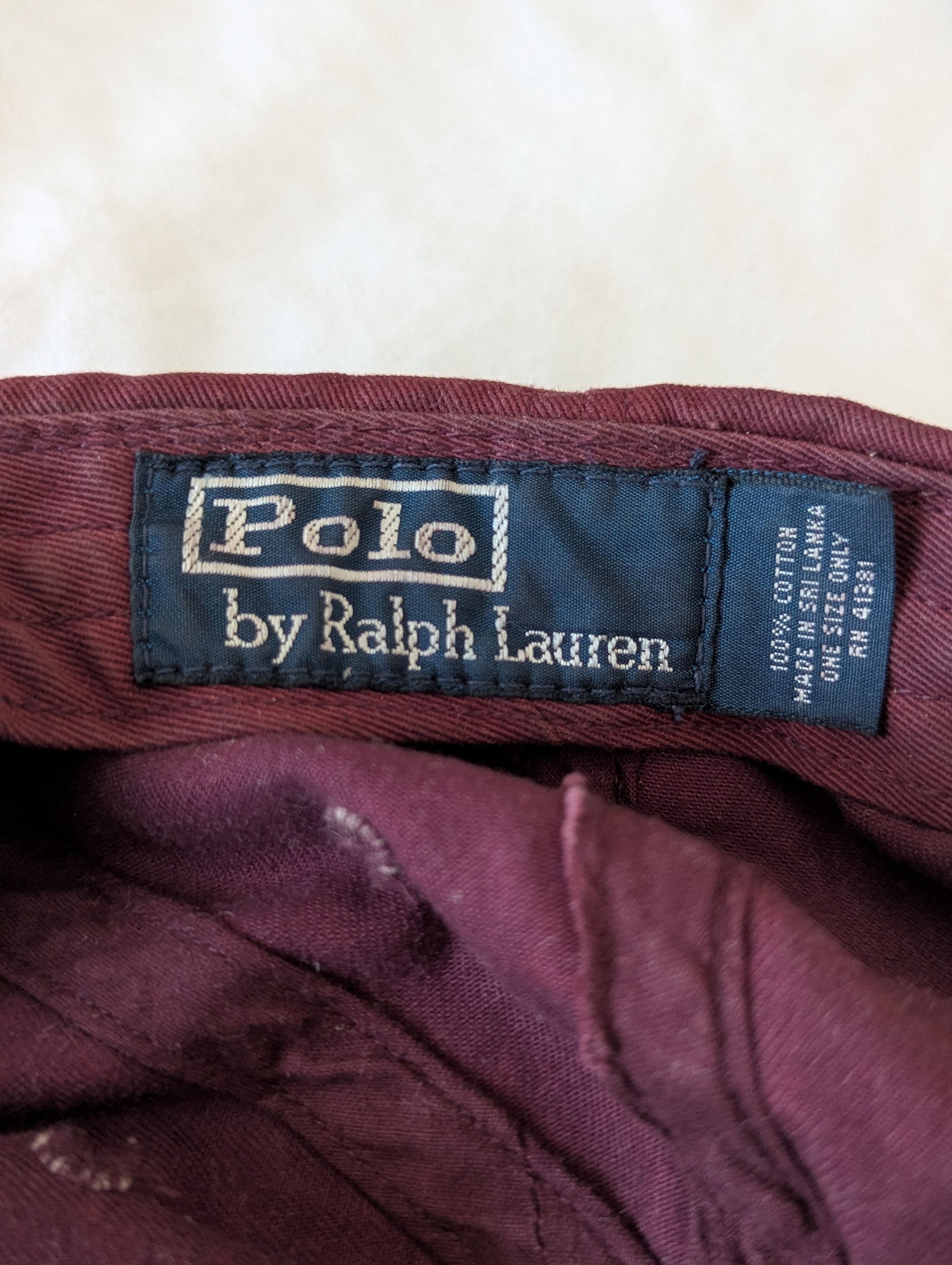 Polo Ralph Lauren Vintage Face cap Size ONE SIZE - 3 Thumbnail