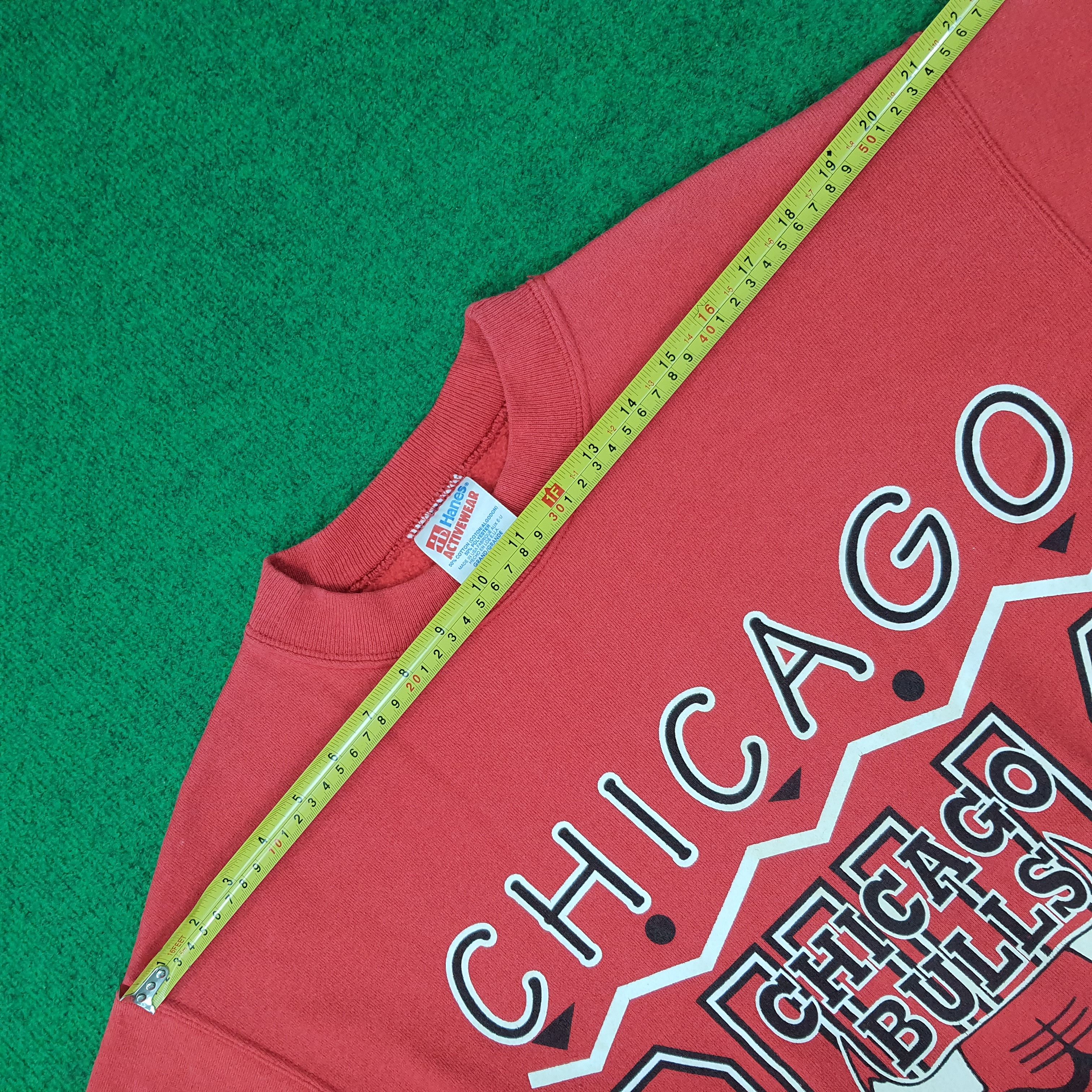 Hanes Vintage NBA Chicago Bulls Basket Ball Sweatshirt C260N17 Size US M / EU 48-50 / 2 - 8 Thumbnail