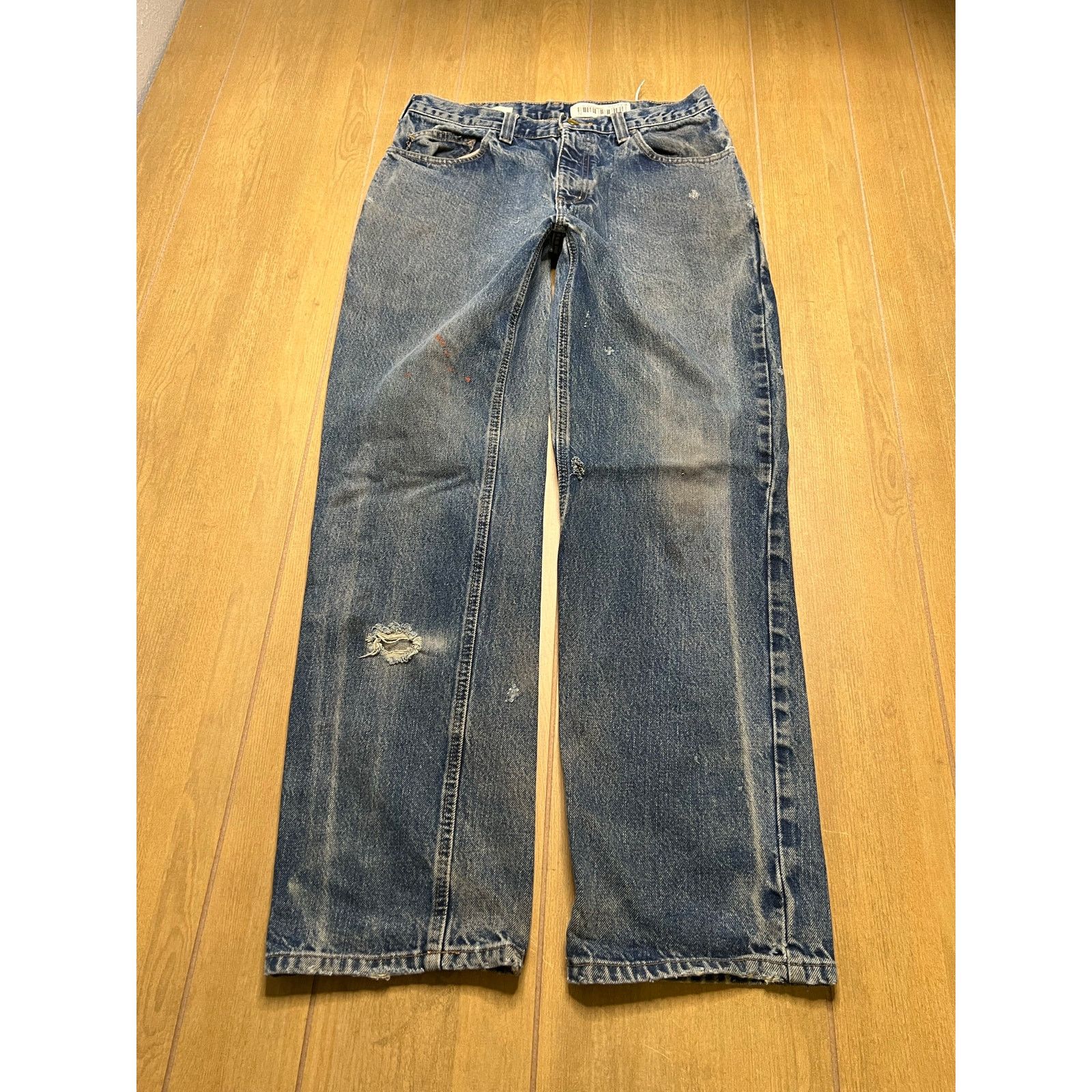 Carhartt Vintage Carhartt FR Sz 32x32 Men’s Blue Denim Jeans Y2K Size US 32 / EU 48 - 2 Thumbnail