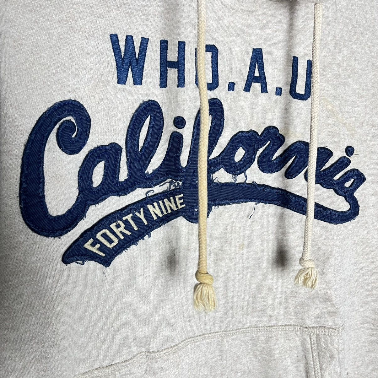 WHO A.U California Faux Fur Hoodie LGB Style