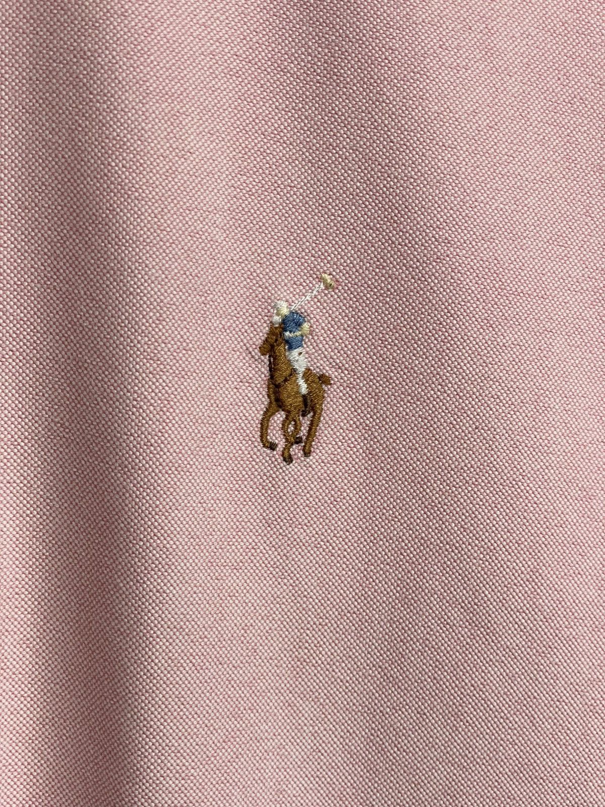 Polo Ralph Lauren men’s shirt from Ralph Lauren Polo line in a soft pink color Size 46L - 6 Thumbnail