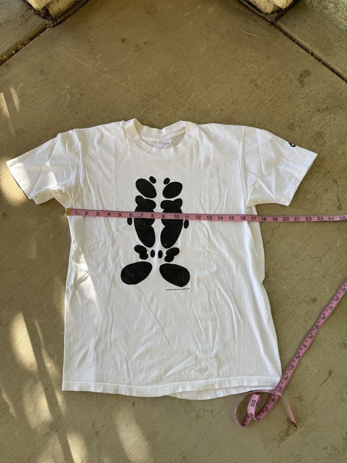 Vintage Vintage Watchmen Comic Rorschach T Shirt Size US S / EU 44-46 / 1 - 4 Thumbnail