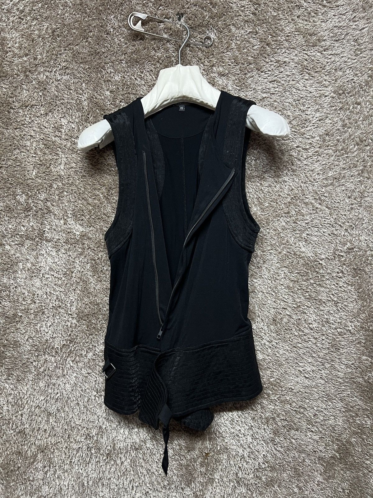 Ann Demeulemeester 16SS Spandex Vest Size US XS / EU 42 / 0 - 3 Thumbnail