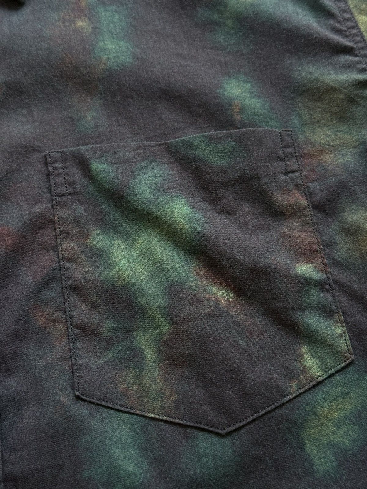 Dries Van Noten Dries Van Noten Dyed Button Up Shirt Size US M / EU 48-50 / 2 - 6 Thumbnail