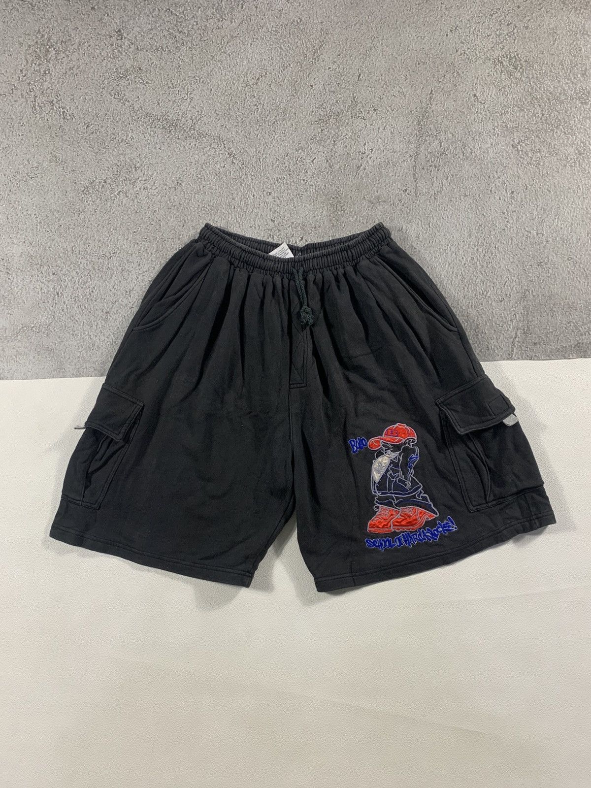 JNCO Sohk swetpants cargo short pants Size US 34 / EU 50 - 1 Thumbnail