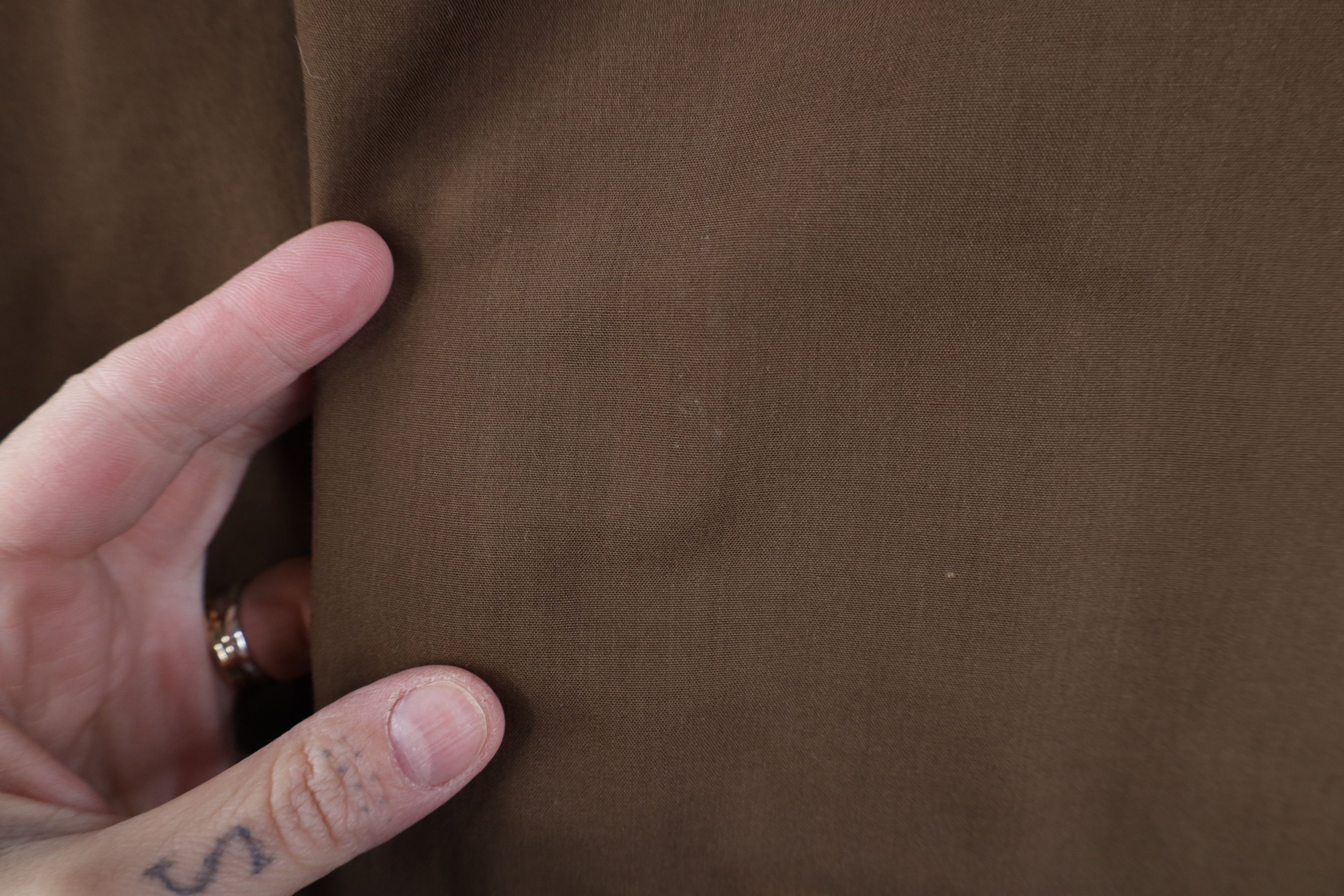 Vintage Vintage 70s Streetwear Short Sleeve Button Shirt Brown Size US XL / EU 56 / 4 - 14 Thumbnail