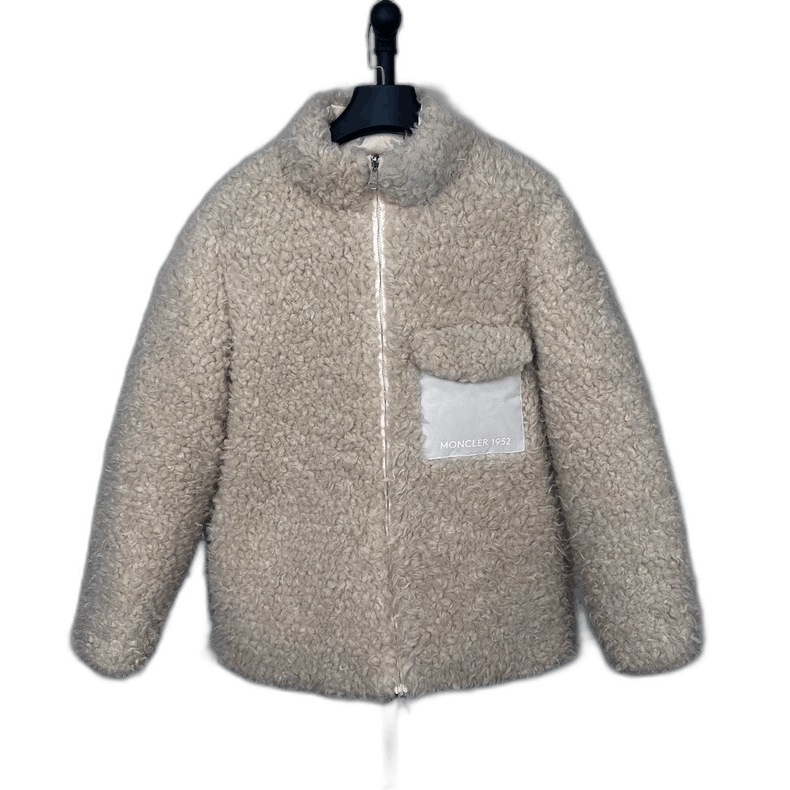 Moncler Reversible Teddy Fleece Down Jacket