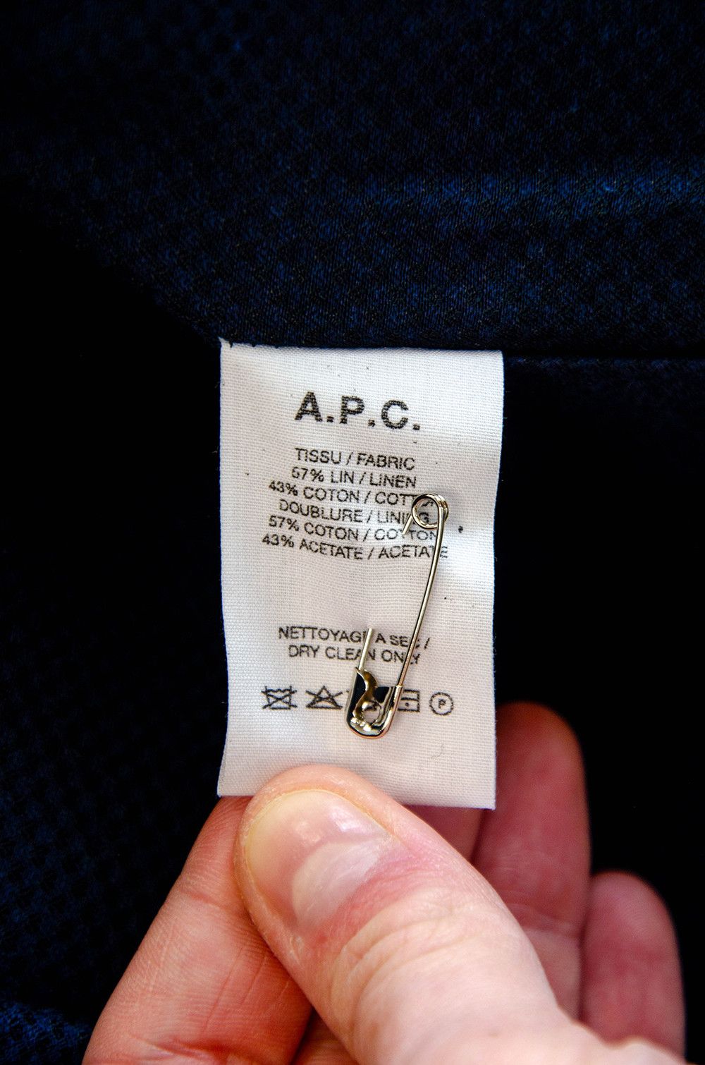 A.P.C. A.P.C. Rue Madame Linen Blazer - Size 40 Size S / US 4 / IT 40 - 10 Thumbnail