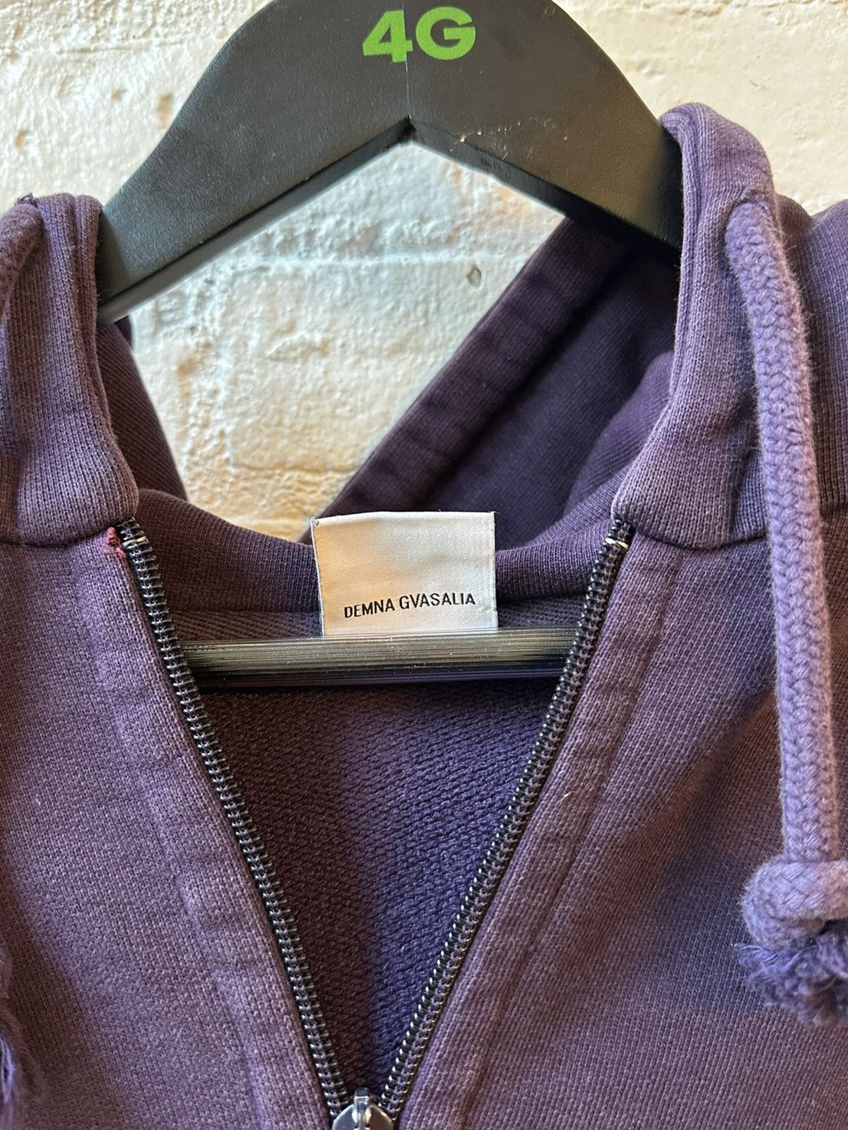 Vetements VETEMENTS SEXUAL FANTASIES HOODIE THRASHED Size US L / EU 52-54 / 3 - 6 Thumbnail