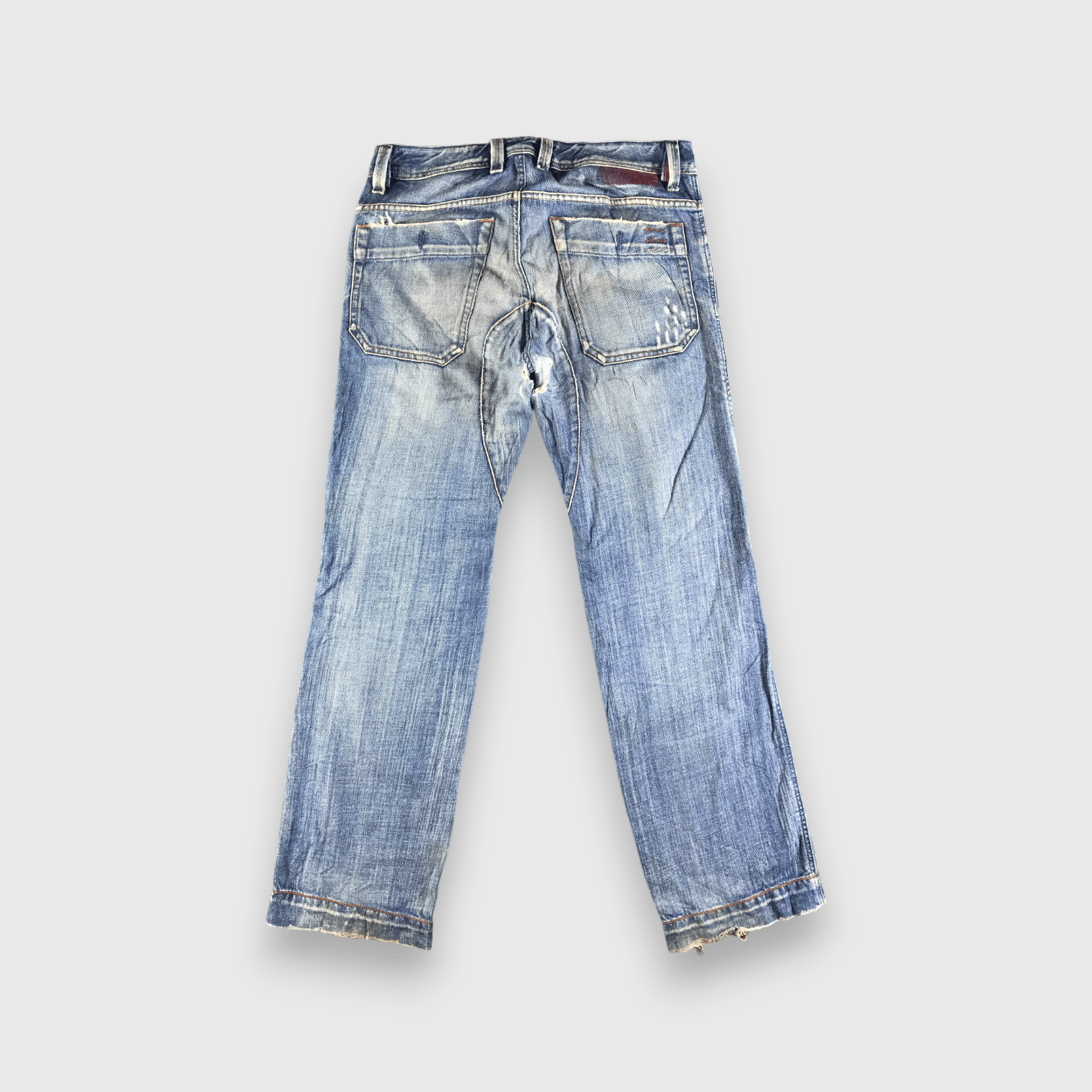 Diesel Vintage Blue Wash Diesel Industry Jeans-J3997 Size US 34 / EU 50 - 2 Thumbnail