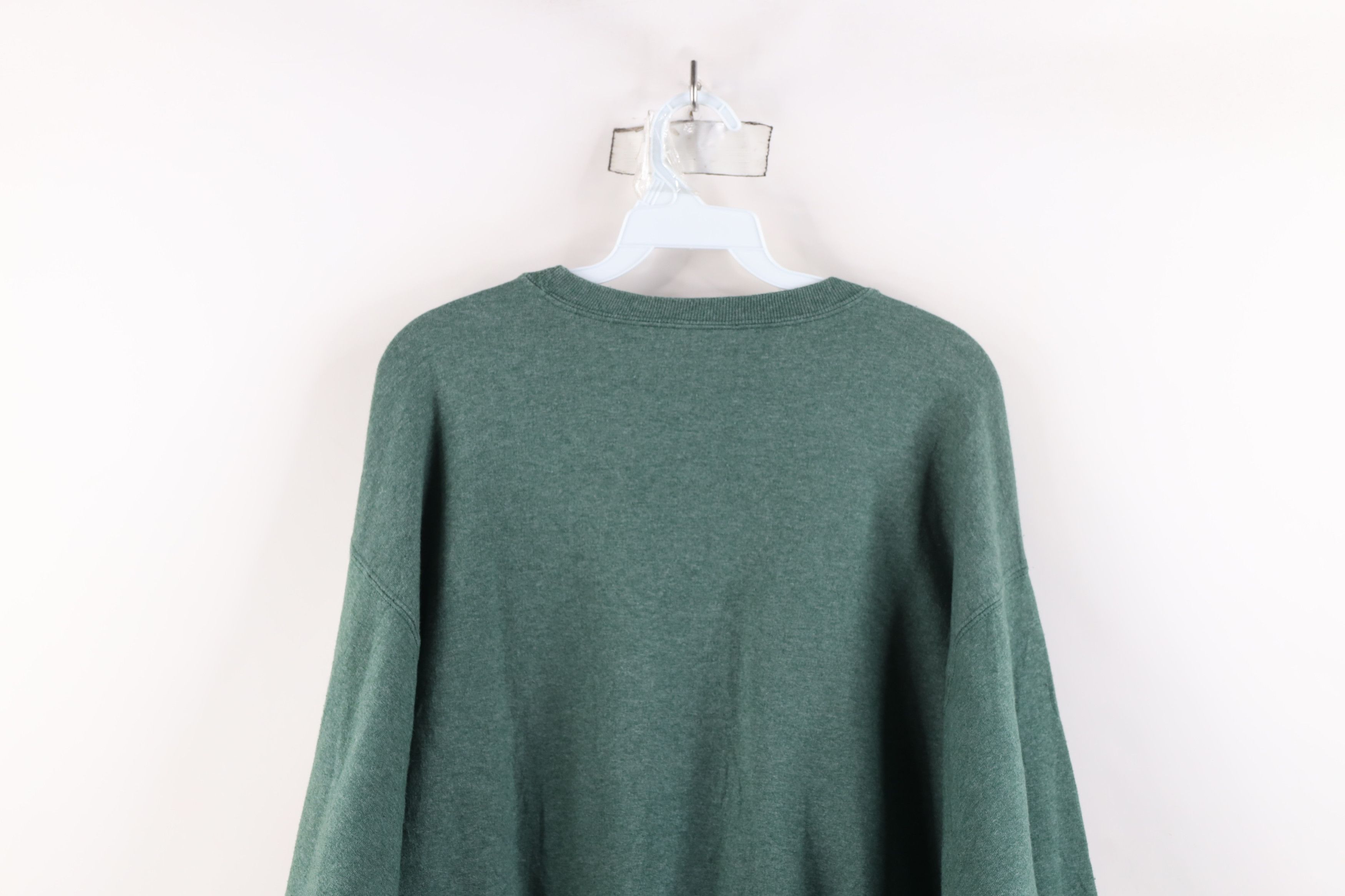 Champion × Vintage Vintage 90s Champion Spell Crewneck Sweatshirt Heather Green Size US M / EU 48-50 / 2 - 12 Thumbnail
