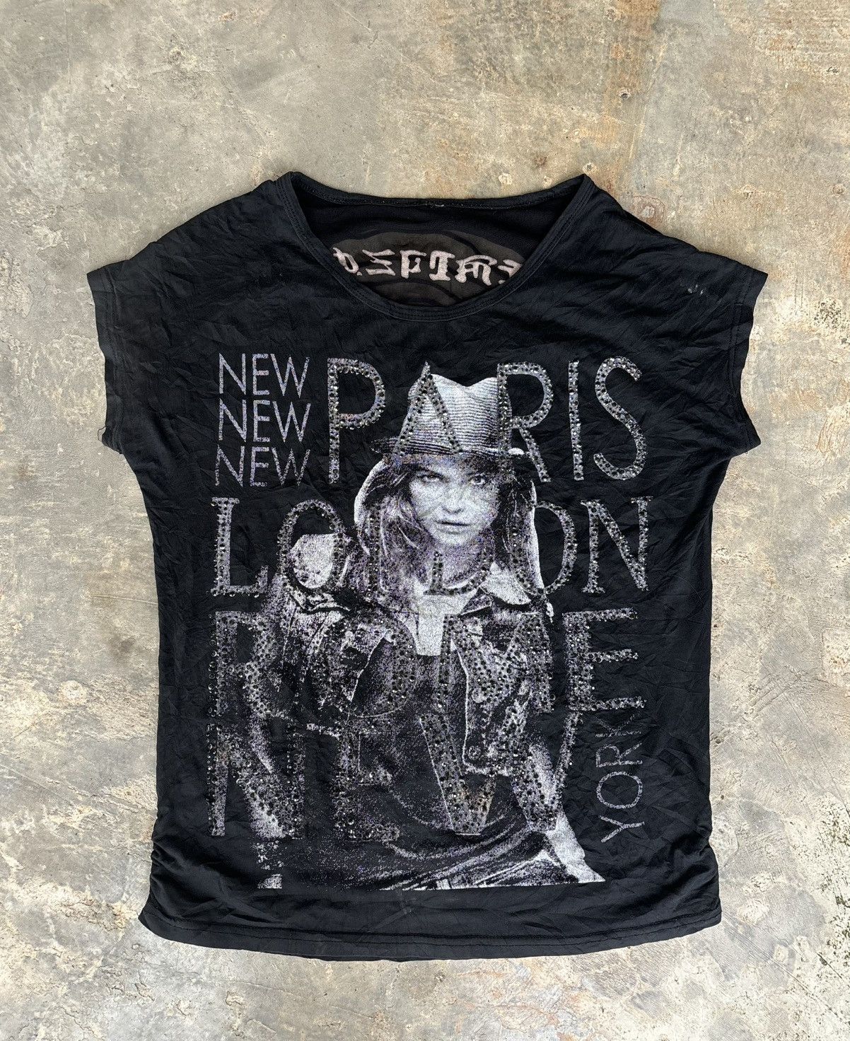 Hysteric Glamour Y2k Opium Ifsixwasnine Punk Style Tshirt Size ONE SIZE - 1 Thumbnail