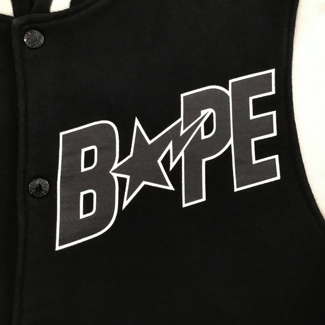 Bape BAPE STA logo sweat varsity jacket a bathing ape star NIGO Size US S / EU 44-46 / 1 - 3 Thumbnail