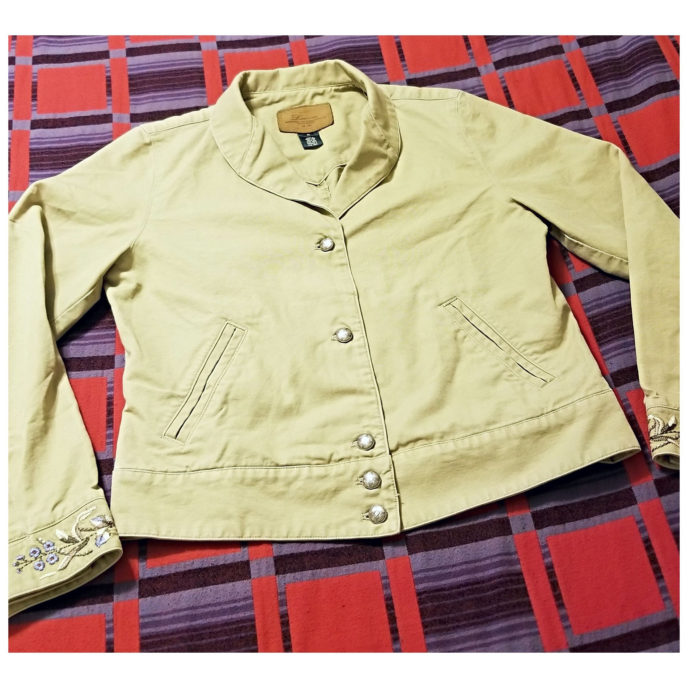 Ralph Lauren RALPH LAUREN EMBROIDERED WESTERN CANVAS JACKET- SIZE MEDIUM Size M / US 6-8 / IT 42-44 - 10 Thumbnail