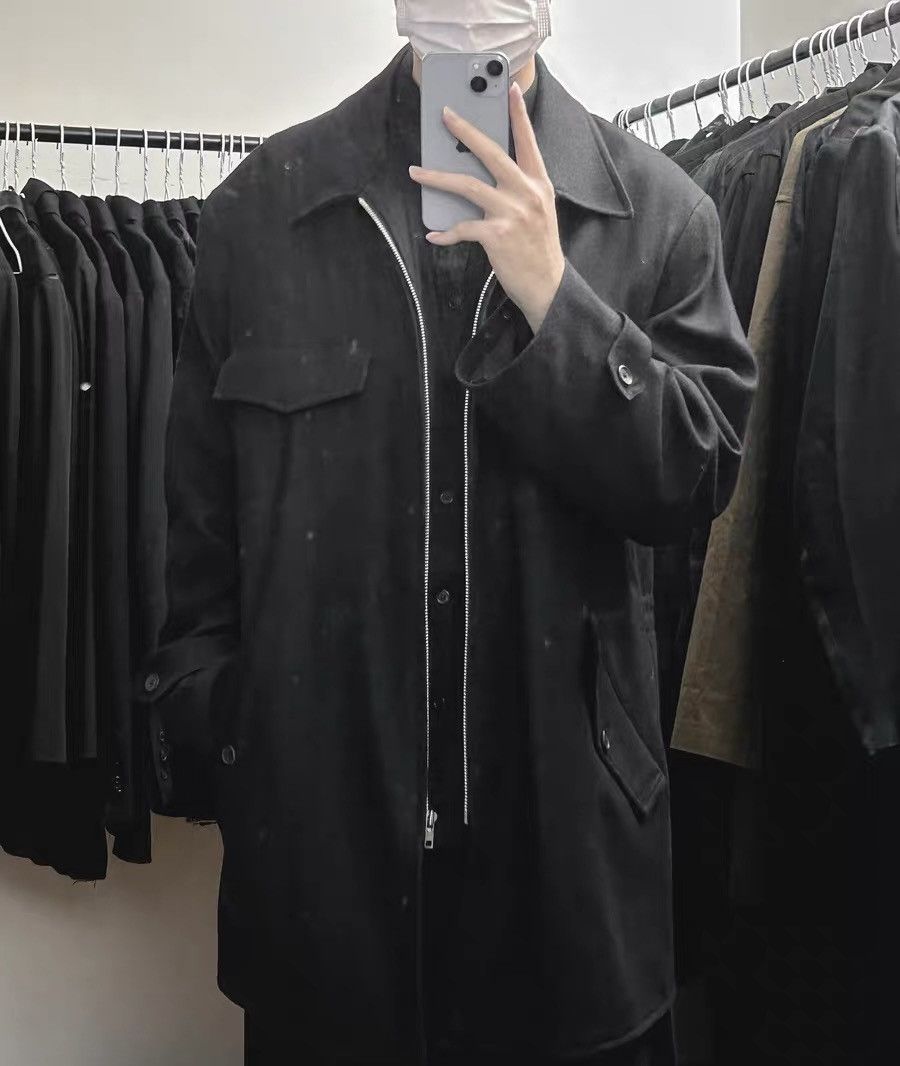 Yohji Yamamoto Yohji Yamamoto 97AW Zip-Through Oversized Jacket Size US M / EU 48-50 / 2 - 6 Thumbnail