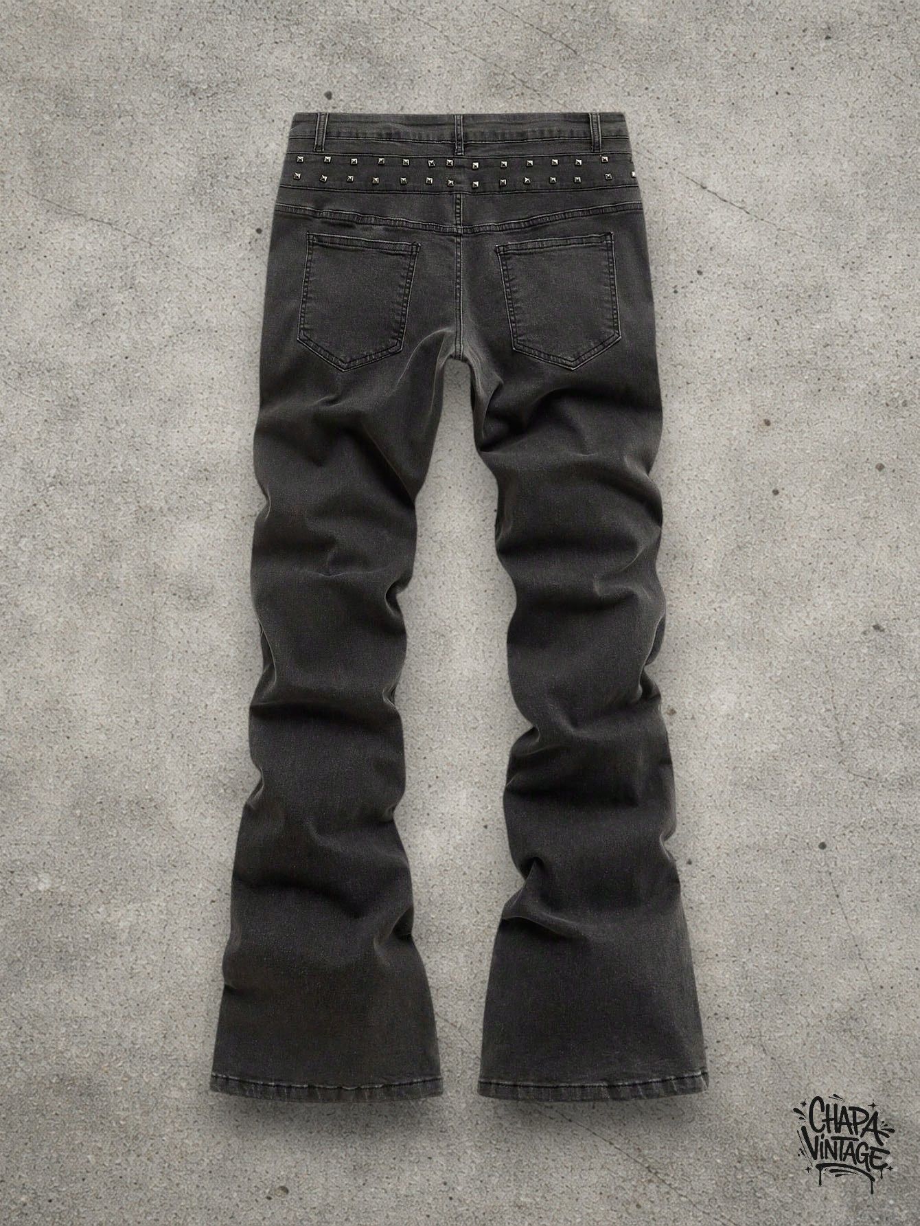 Japanese Brand Slim opium jeans goth Size US 32 / EU 48 - 4 Thumbnail