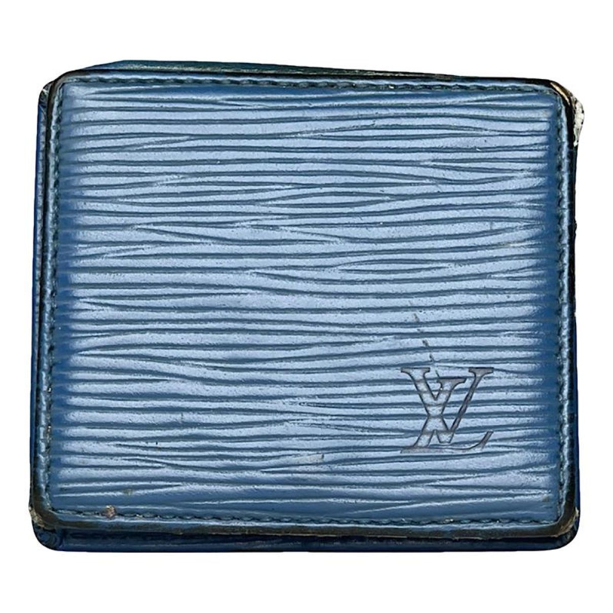 Louis Vuitton Anaé Blue Leather Purse Size ONE SIZE - 1 Thumbnail