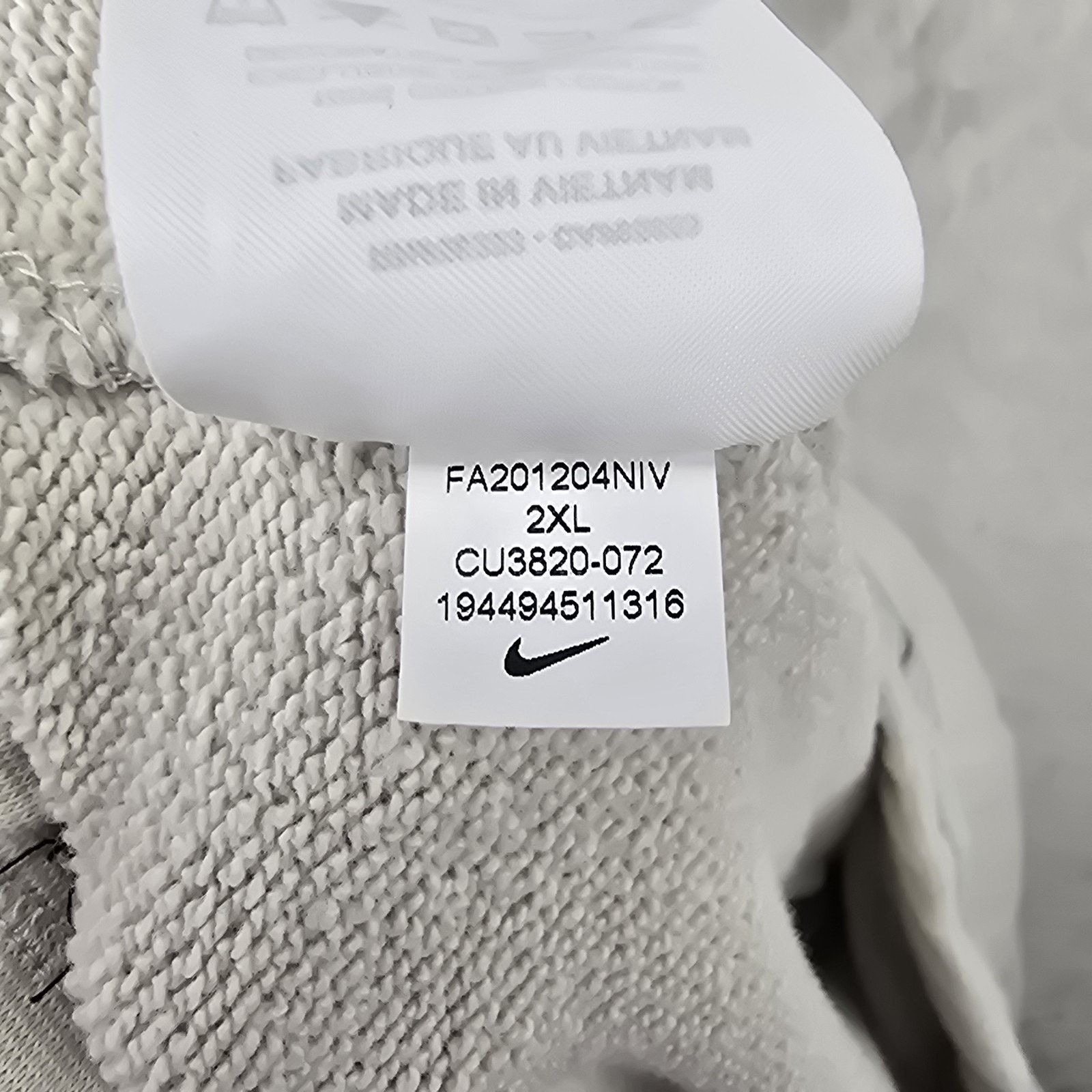 Nike Nike Sportswear NSW French Terry Tearaway Pants Men's XXL Size US 38 / EU 54 - 7 Thumbnail